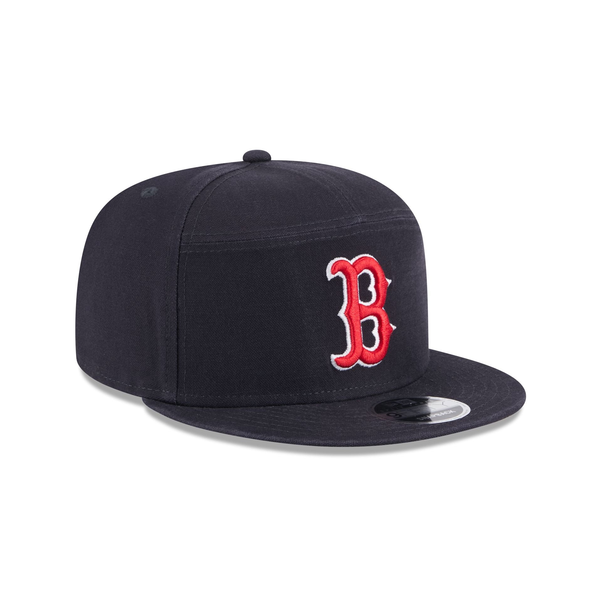 New Era Cotton Canvas Split Panel 9FIFTY Trucker