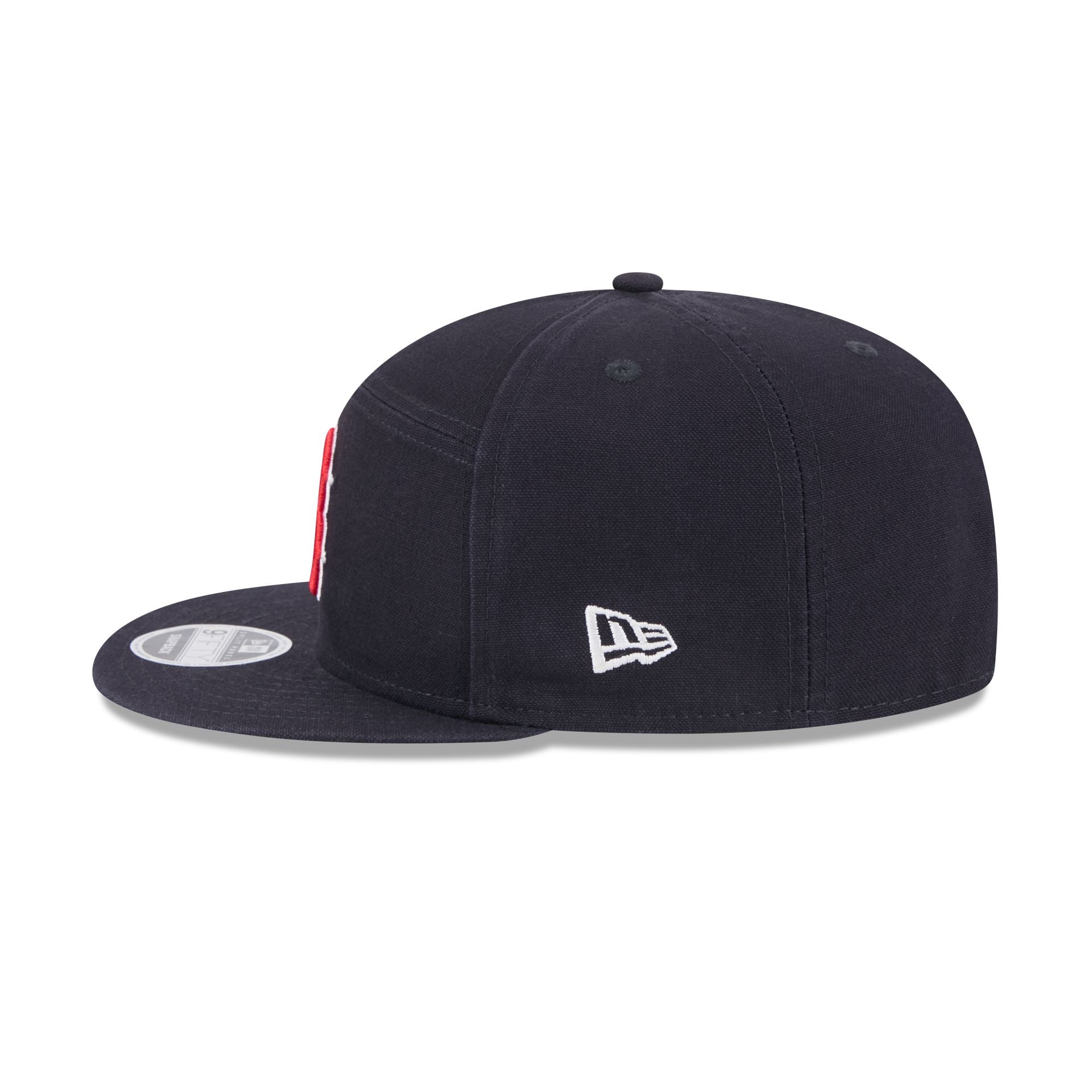 New Era Cotton Canvas Split Panel 9FIFTY Trucker