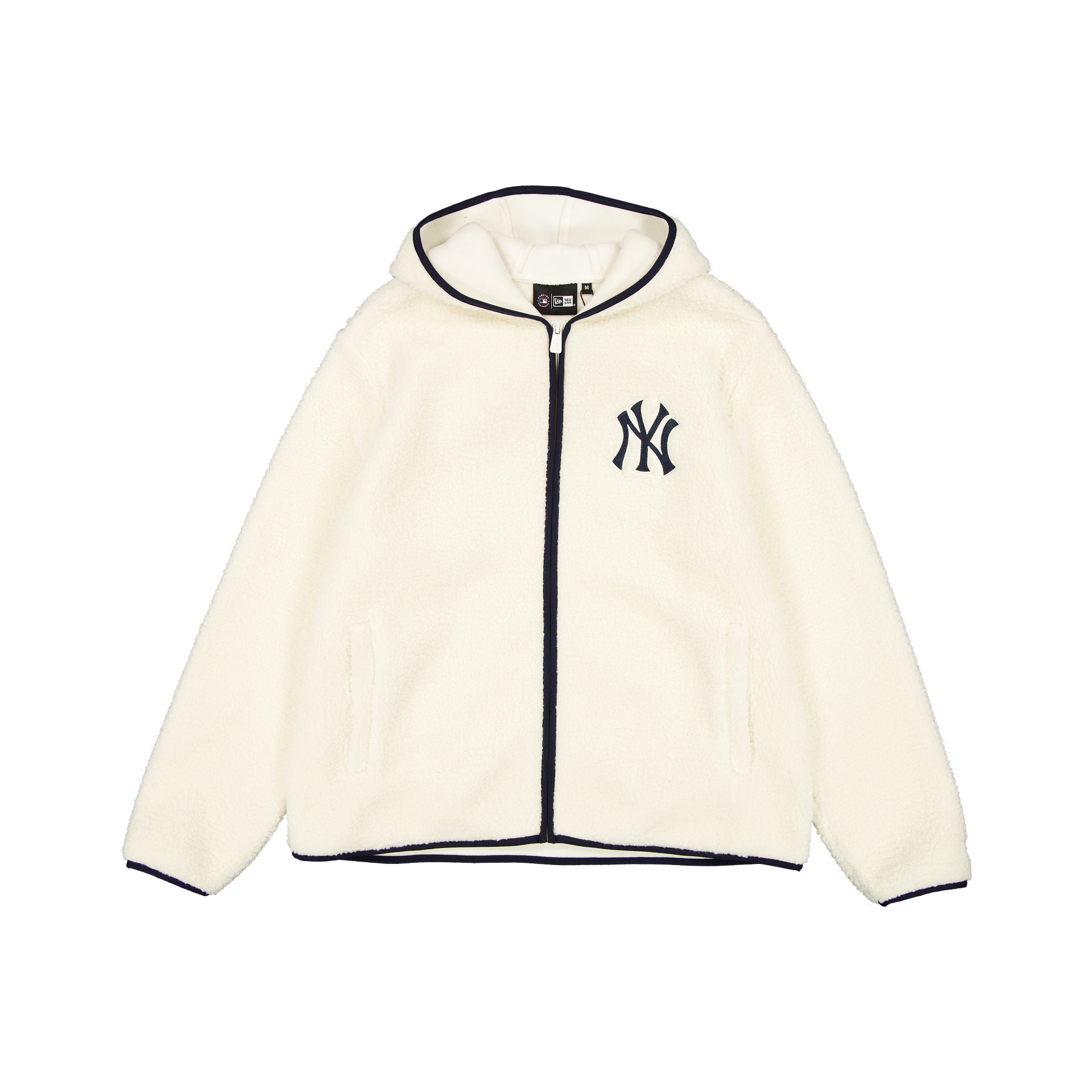 new era Cream Sherpa Jacket