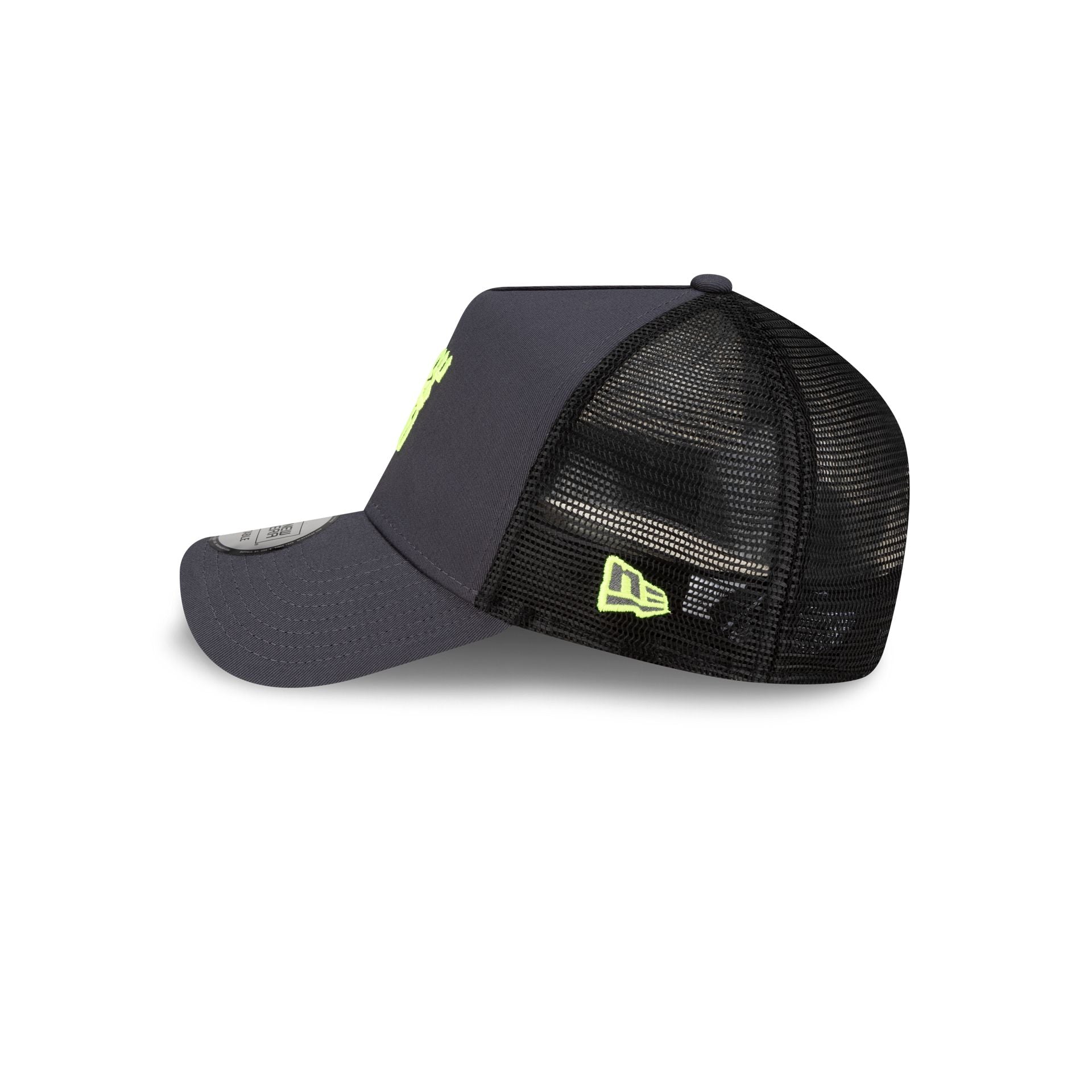 New Era Cyber Yellow Pop 9FORTY A-Frame Snapback