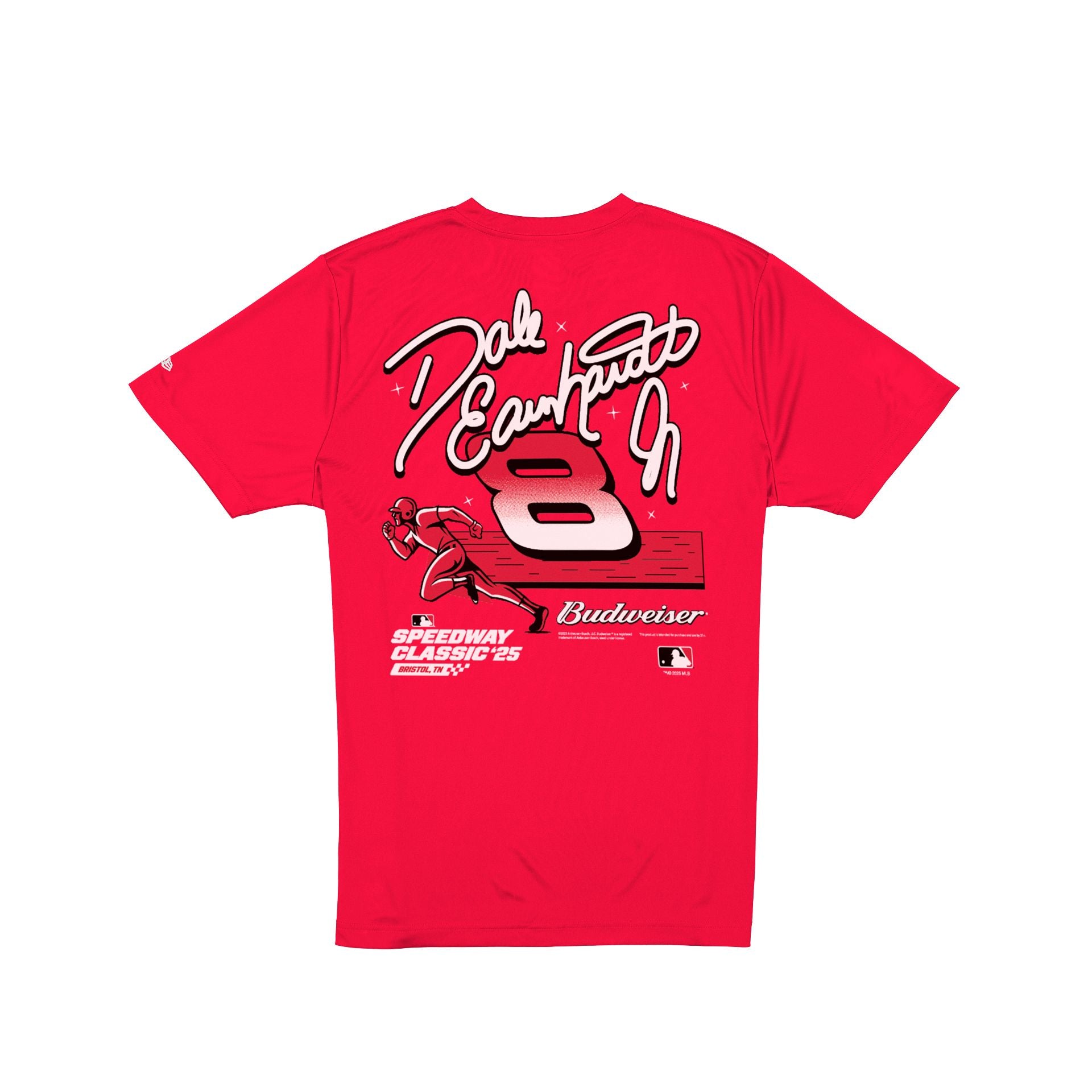 New Era Dale Earnhardt Jr. X Budweiser Red T-Shirt