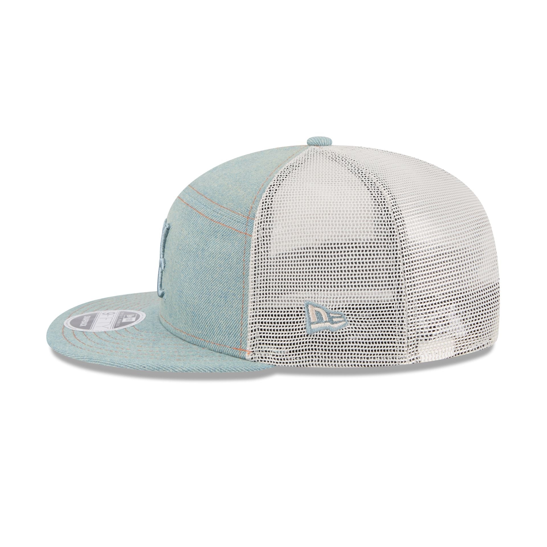 New Era Denim Split Panel 9FIFTY Trucker
