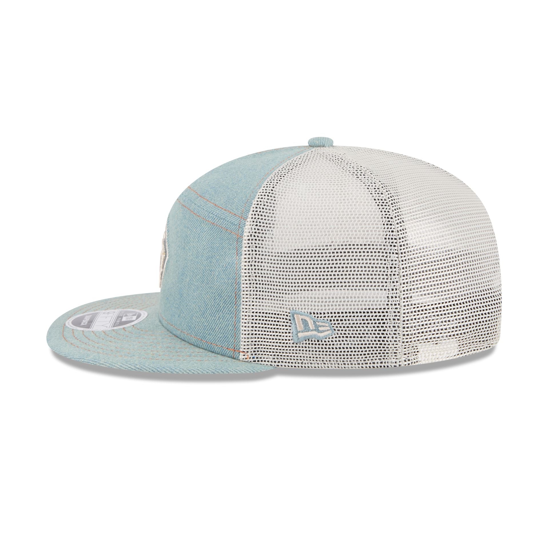 New Era Denim Split Panel 9FIFTY Trucker