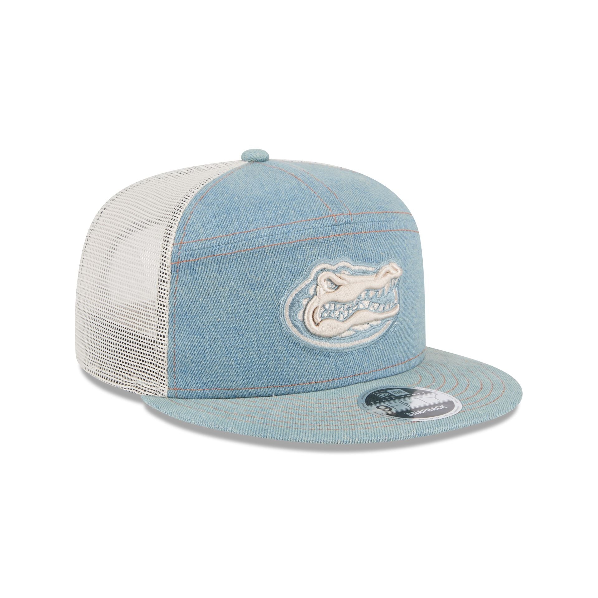 New Era Denim Split Panel 9FIFTY Trucker