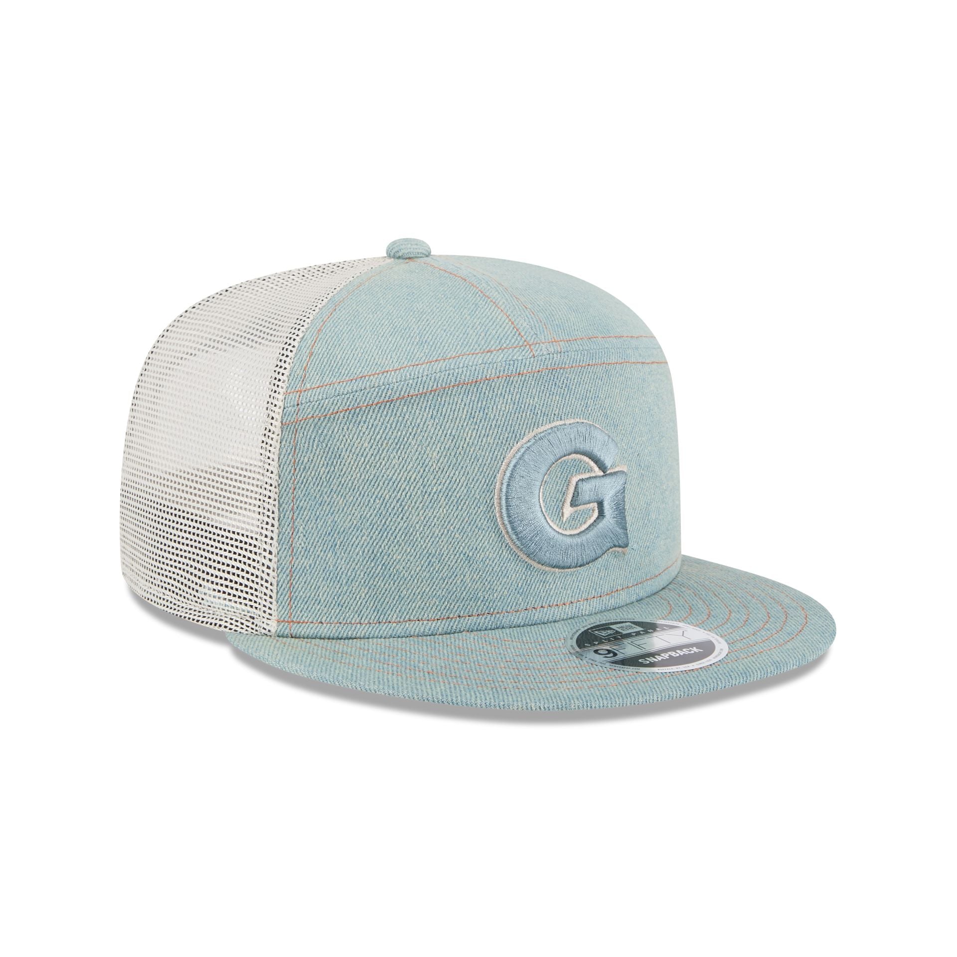 New Era Denim Split Panel 9FIFTY Trucker