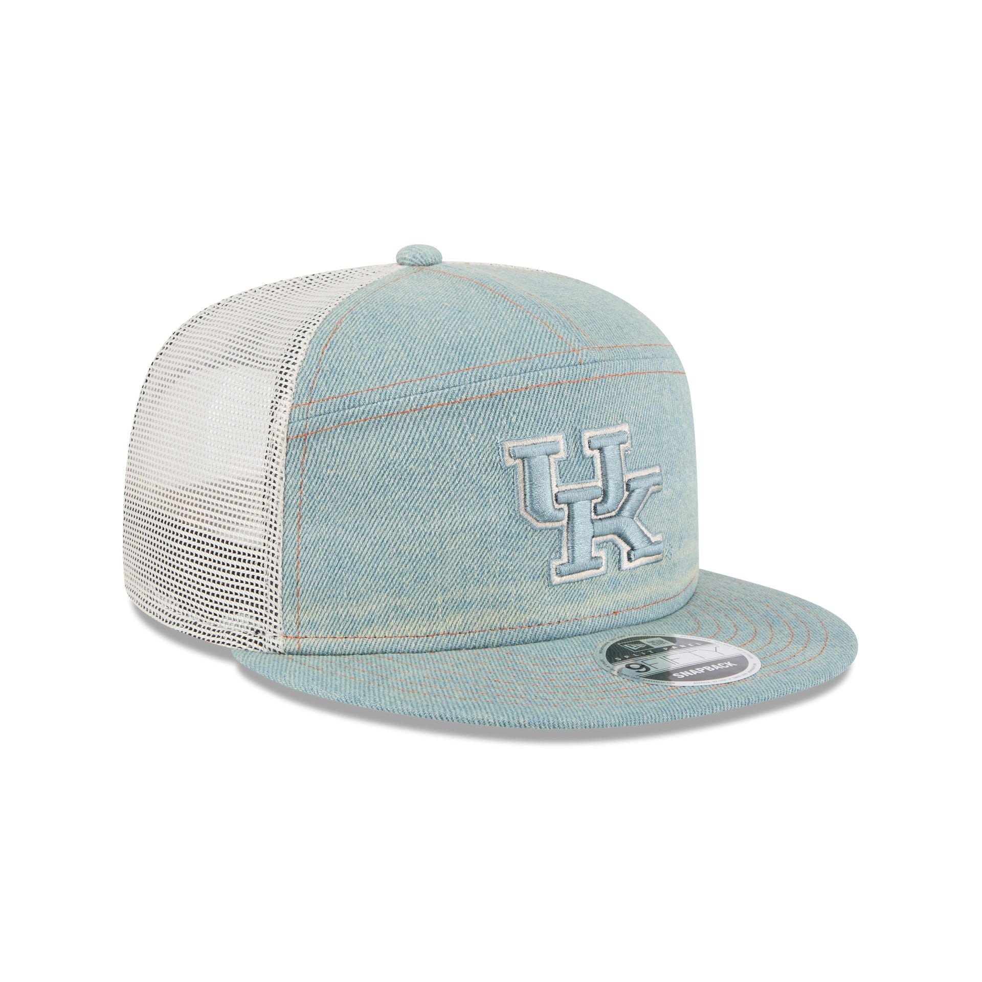 New Era Denim Split Panel 9FIFTY Trucker