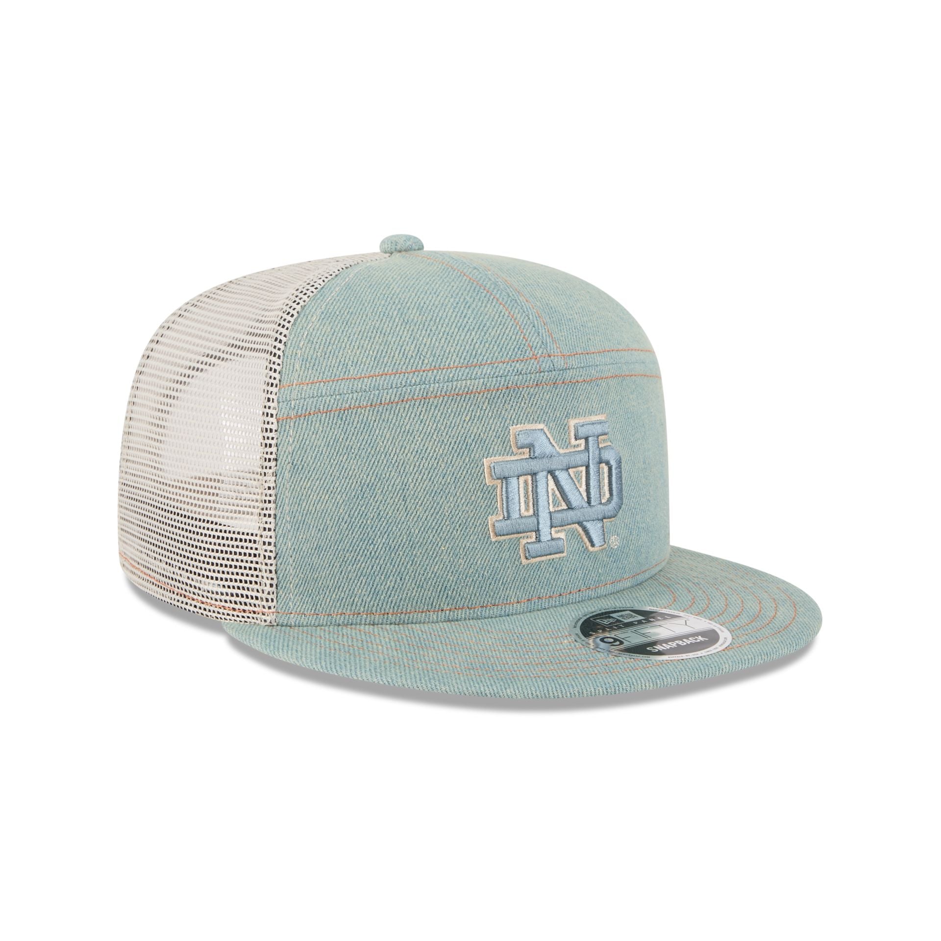 New Era Denim Split Panel 9FIFTY Trucker