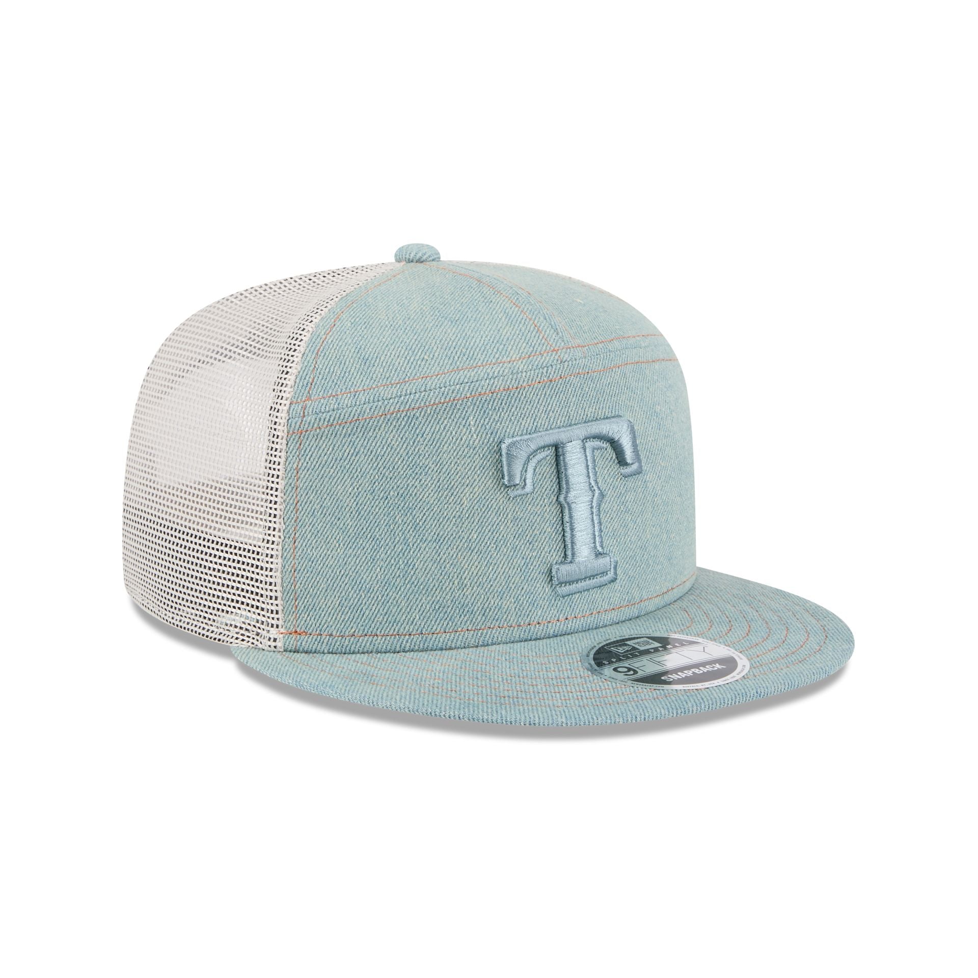 New Era Denim Split Panel 9FIFTY Trucker