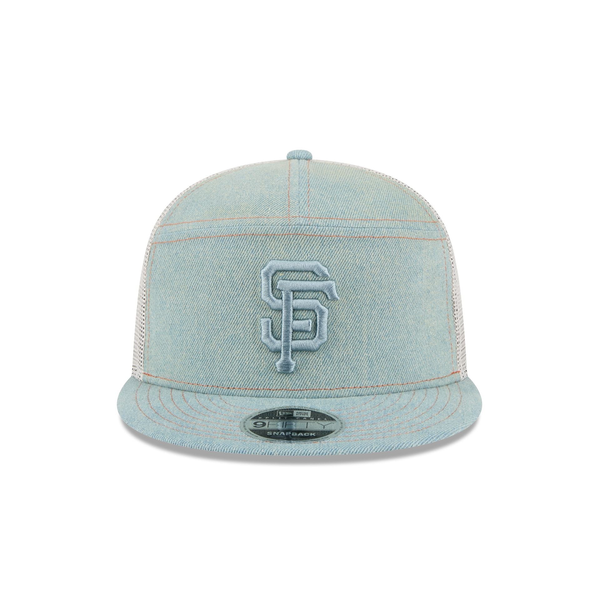 New Era Denim Split Panel 9FIFTY Trucker