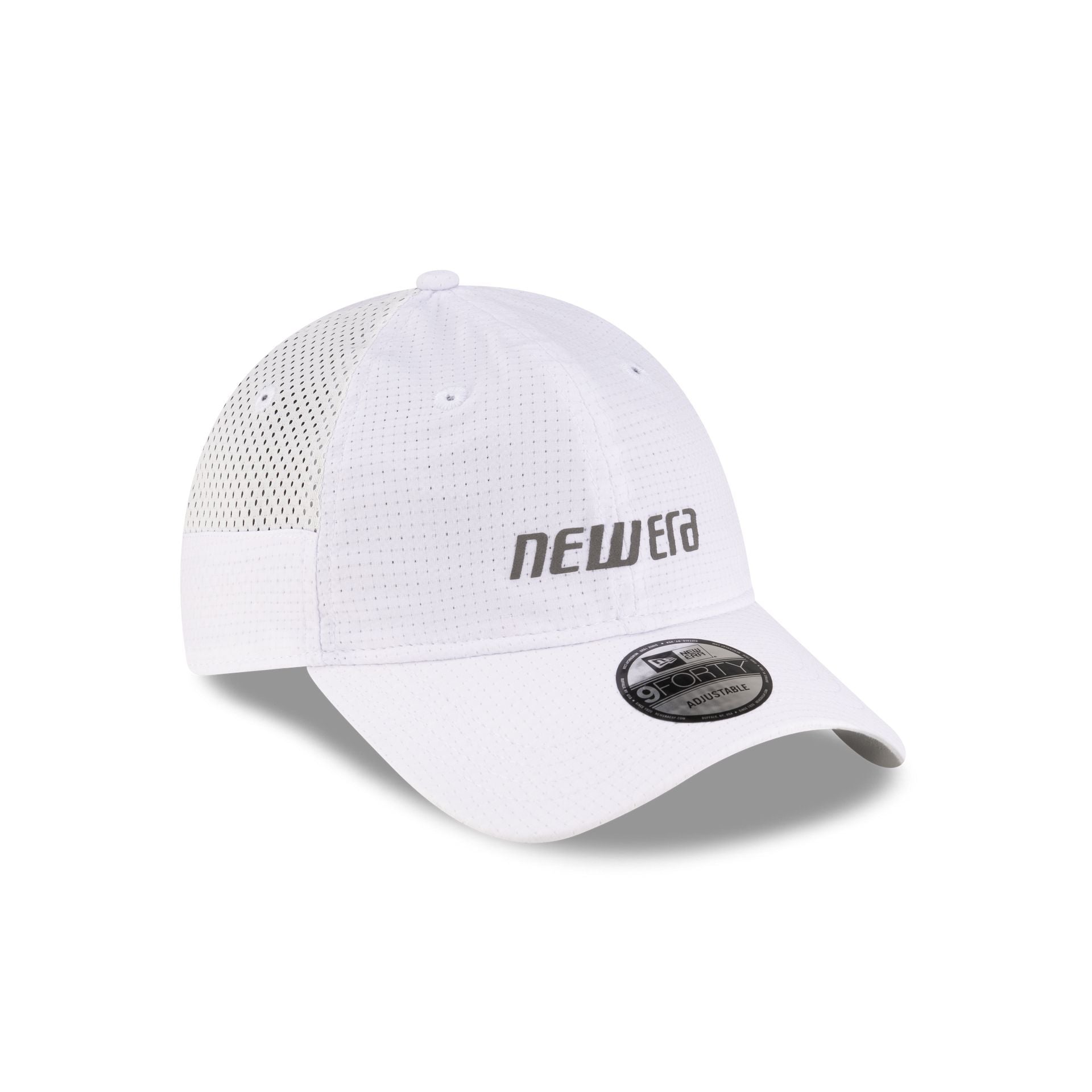 New Era Dual Mesh White 9FORTY Strapback