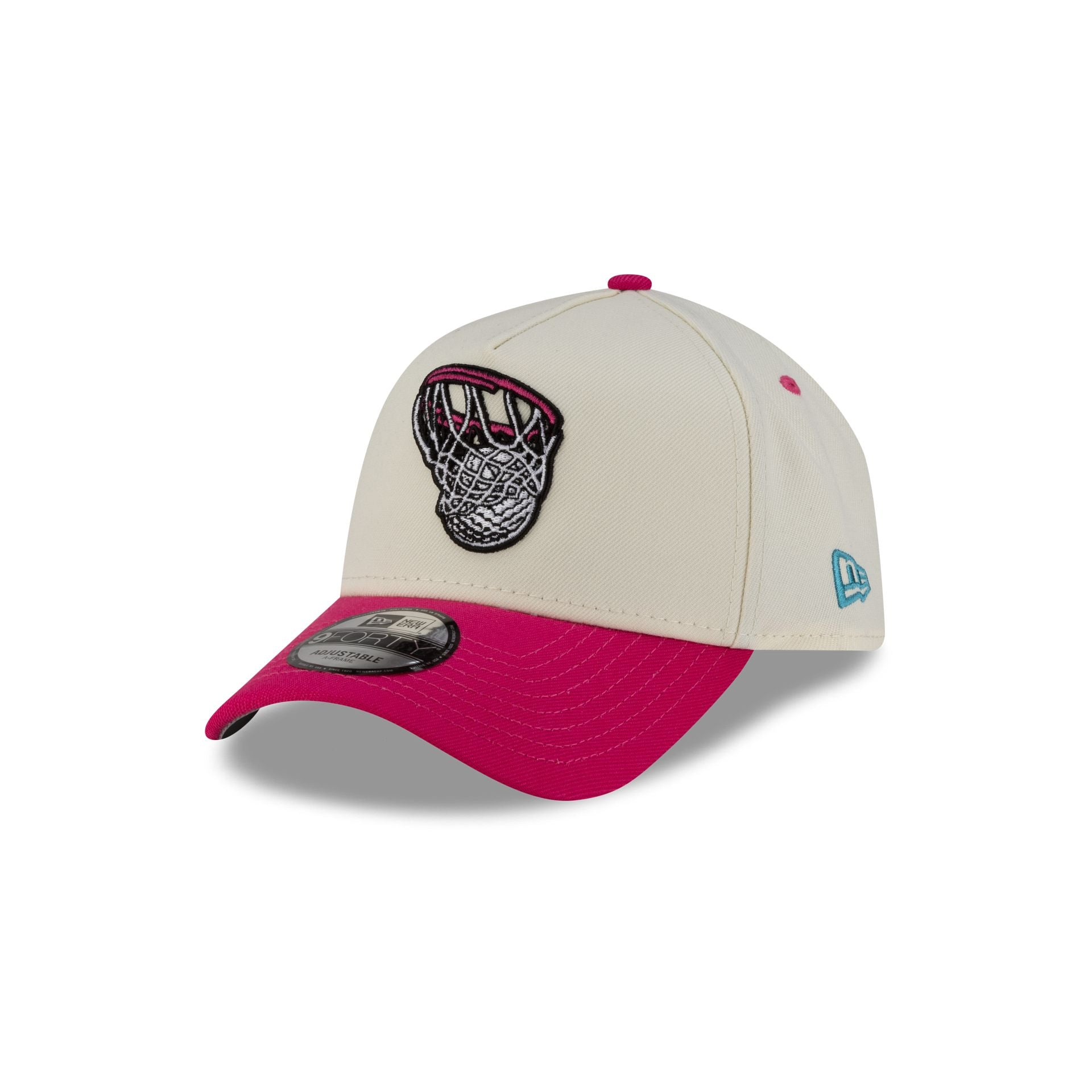 New Era Eastside Golf Chrome White 9FORTY A-Frame