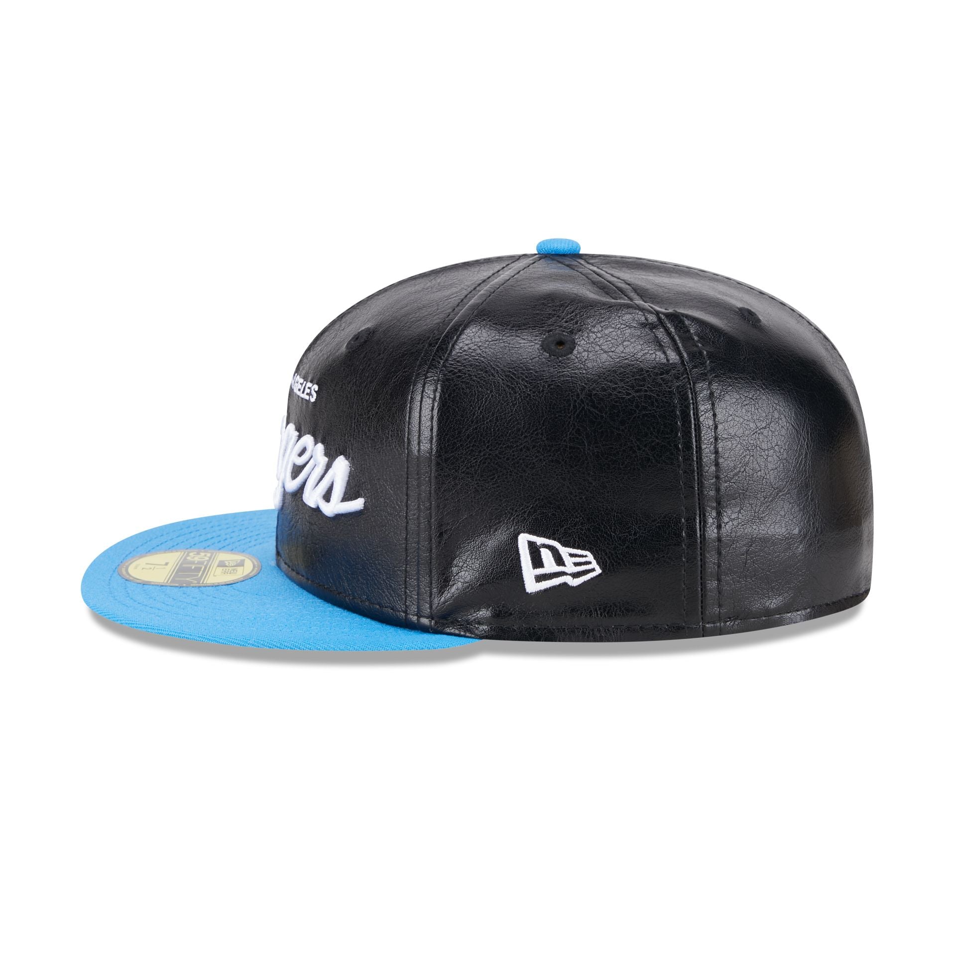 New Era Faux Leather Crown 59FIFTY Fitted Hat