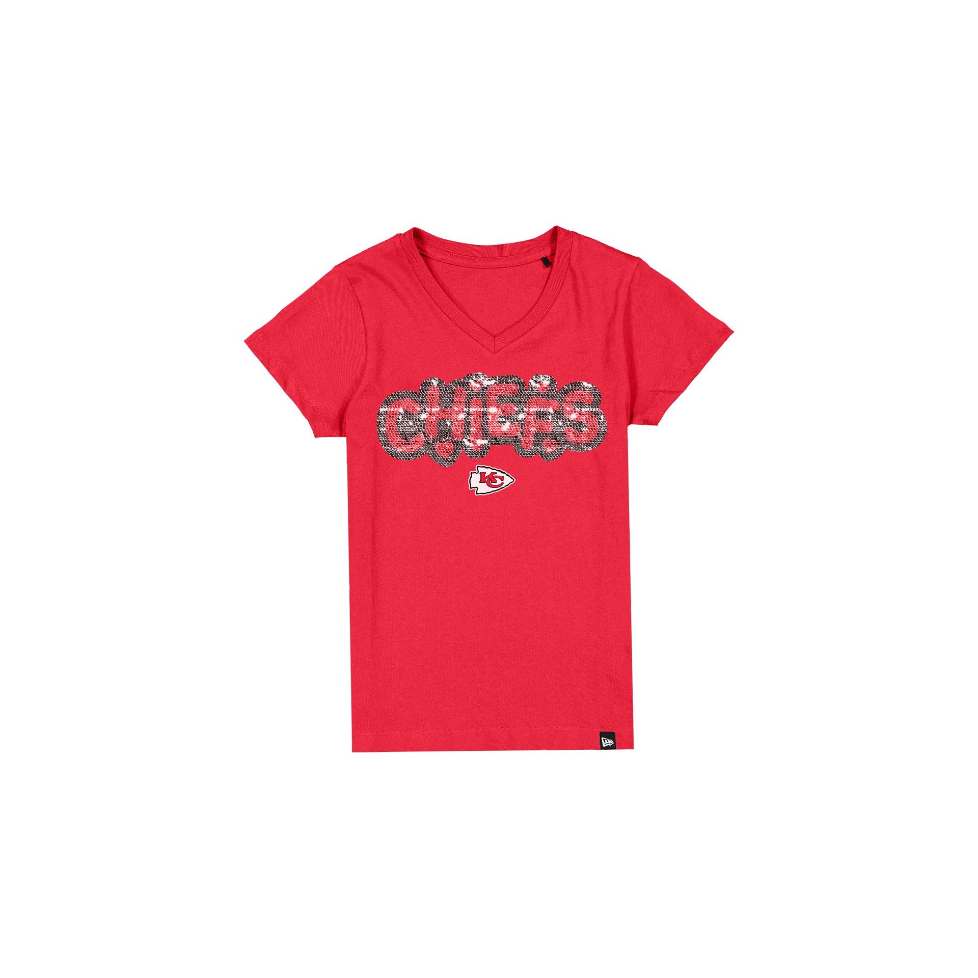 New Era Flip Sequin Girls T-Shirt
