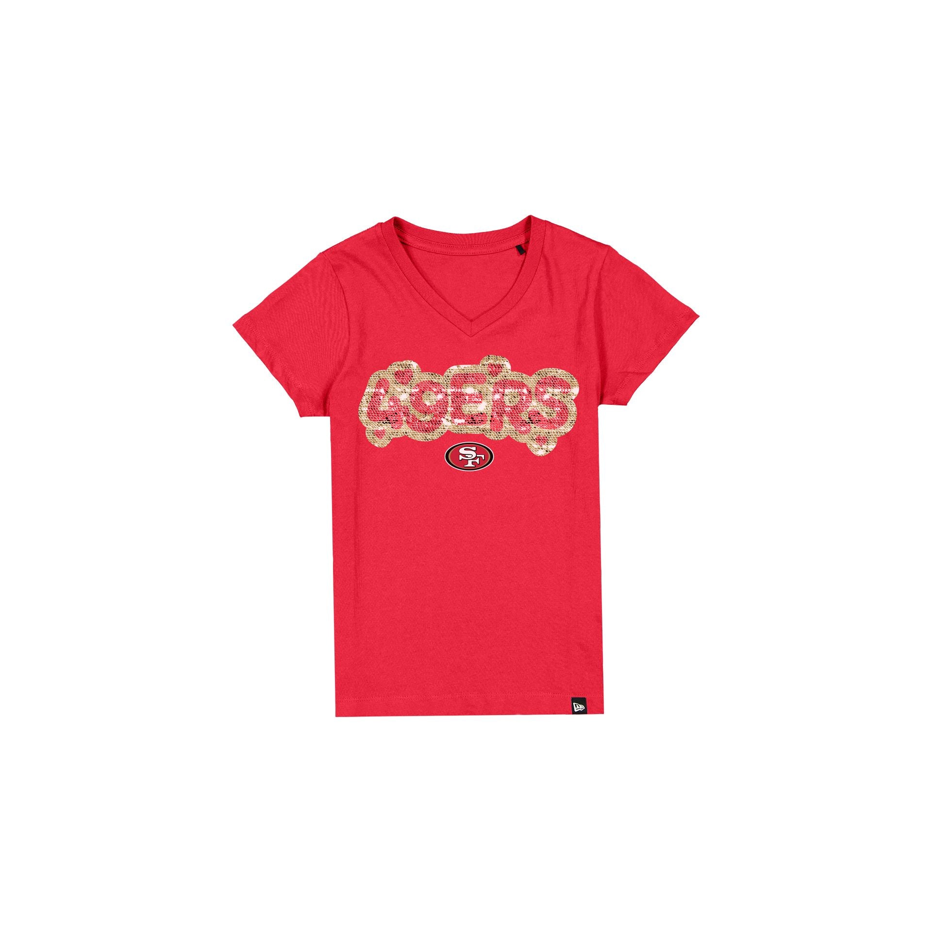 New Era Flip Sequin Girls T-Shirt