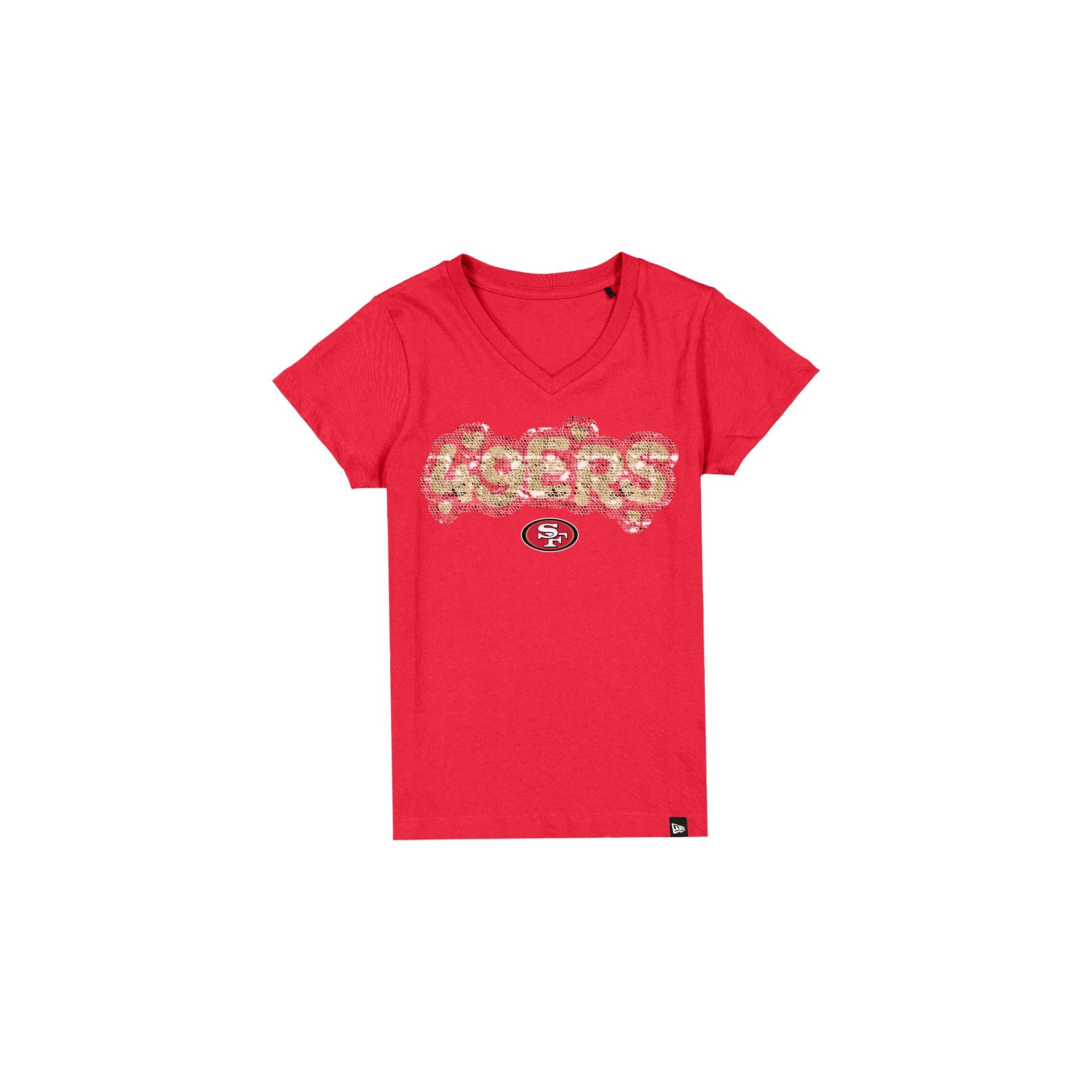 new era Flip Sequin Girls T-Shirt