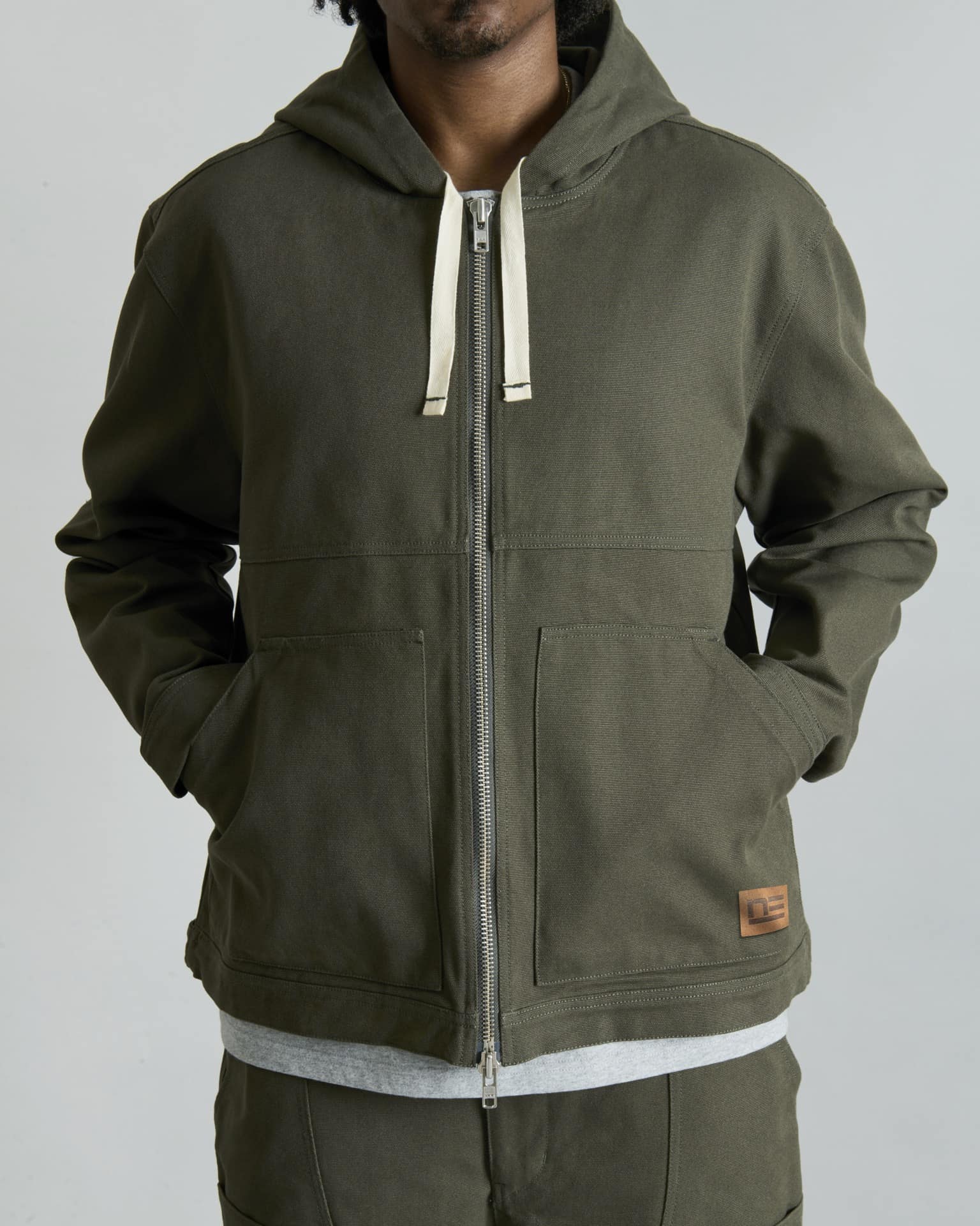 New Era Forge Hooded Work Jacket