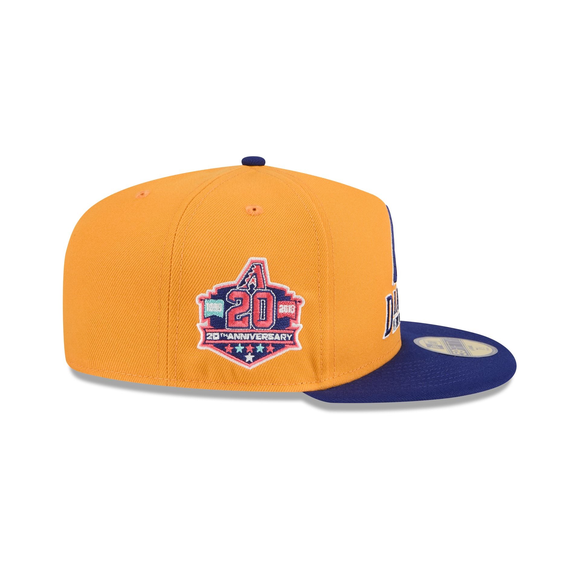 New Era Gold 59FIFTY A-Frame Fitted