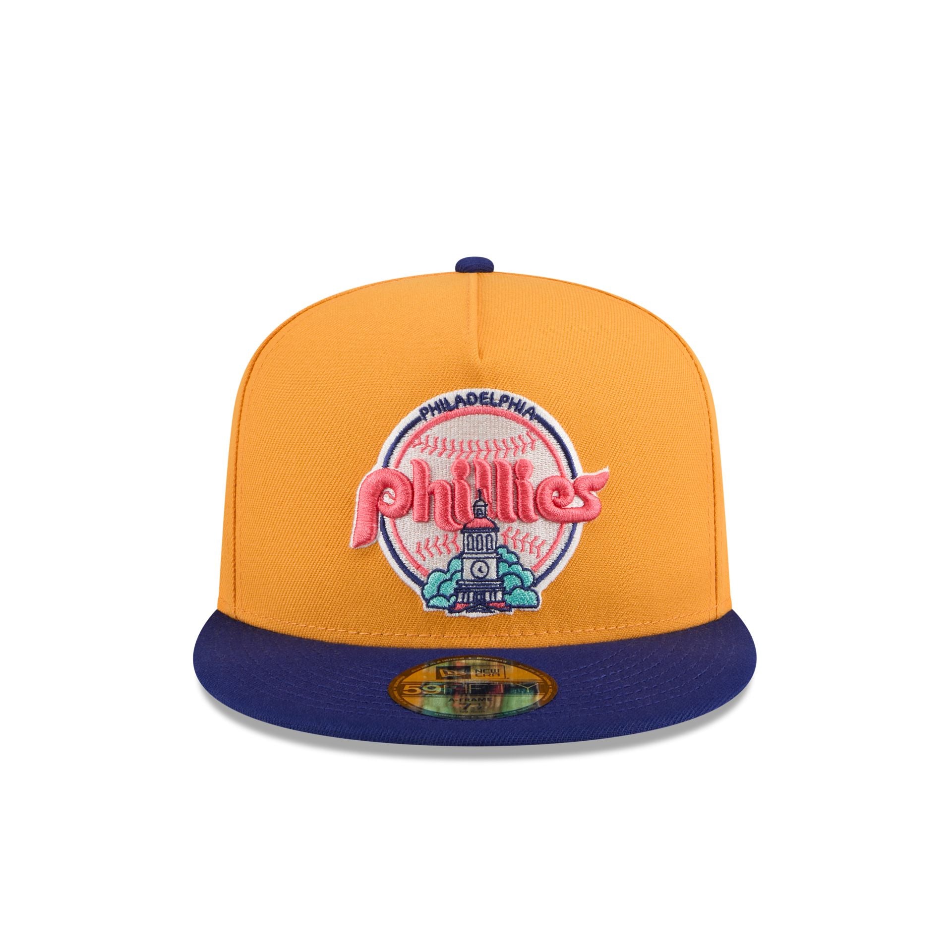 New Era Gold 59FIFTY A-Frame Fitted