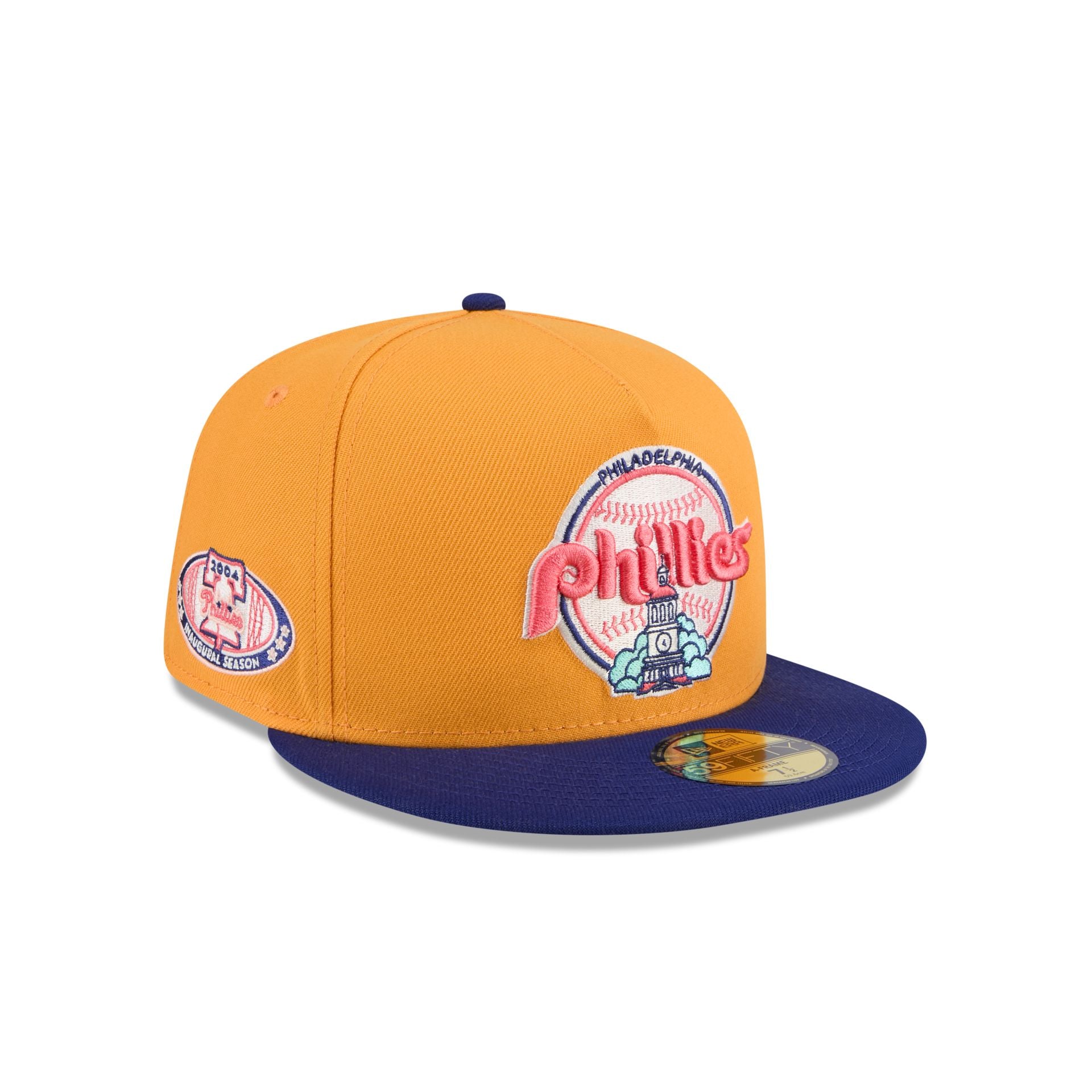new era Gold 59FIFTY A-Frame Fitted