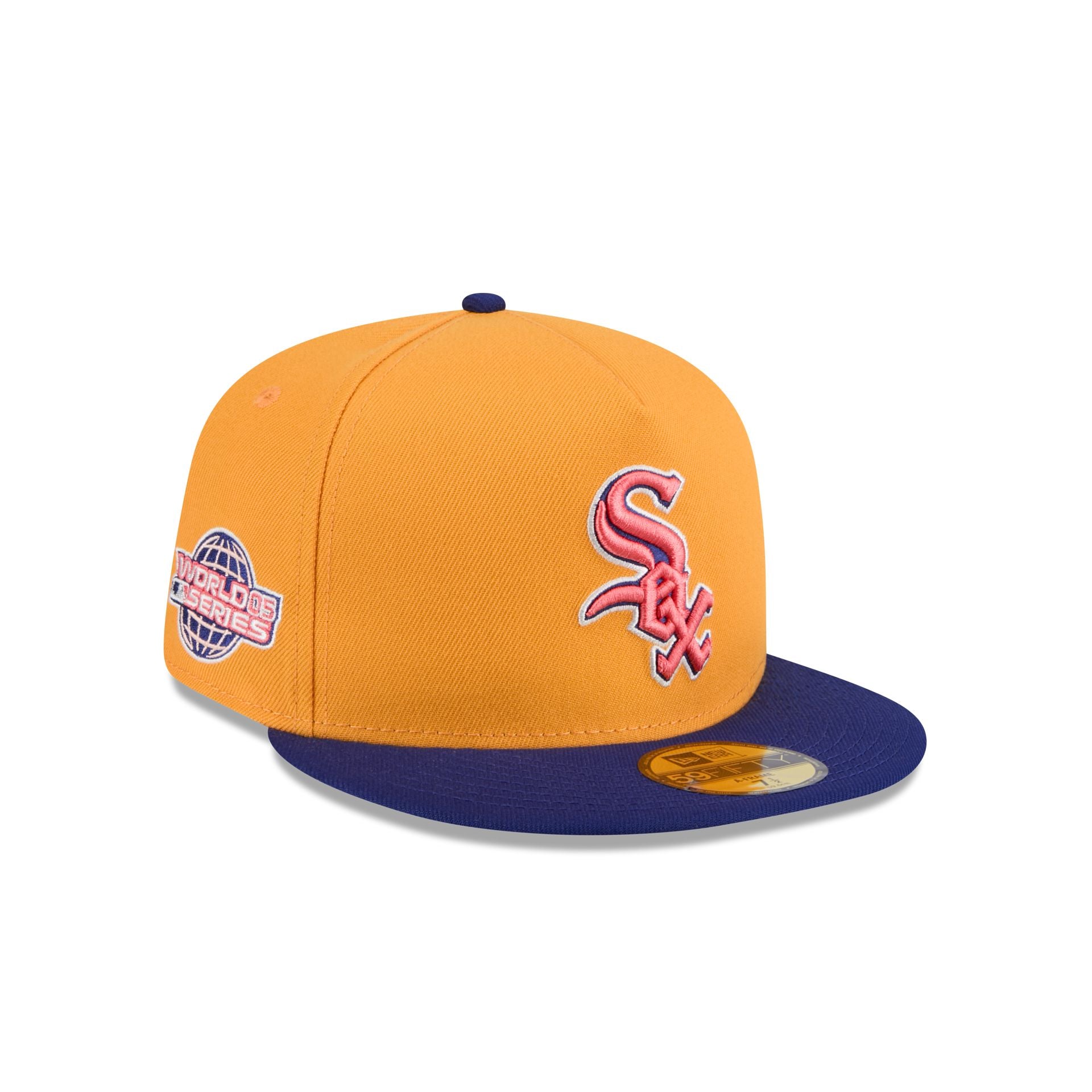 new era Gold 59FIFTY A-Frame Fitted