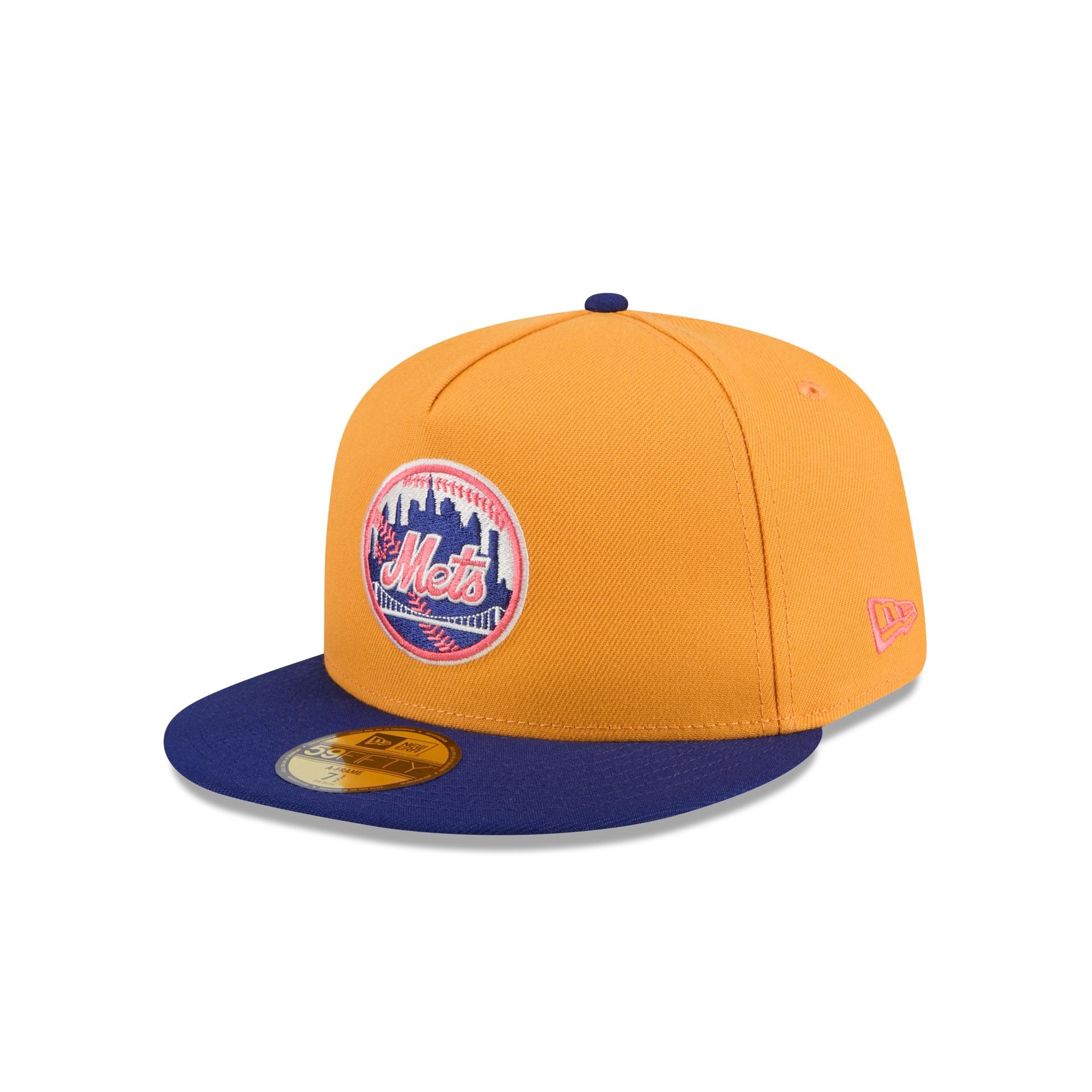 New Era Gold 59FIFTY A-Frame Fitted