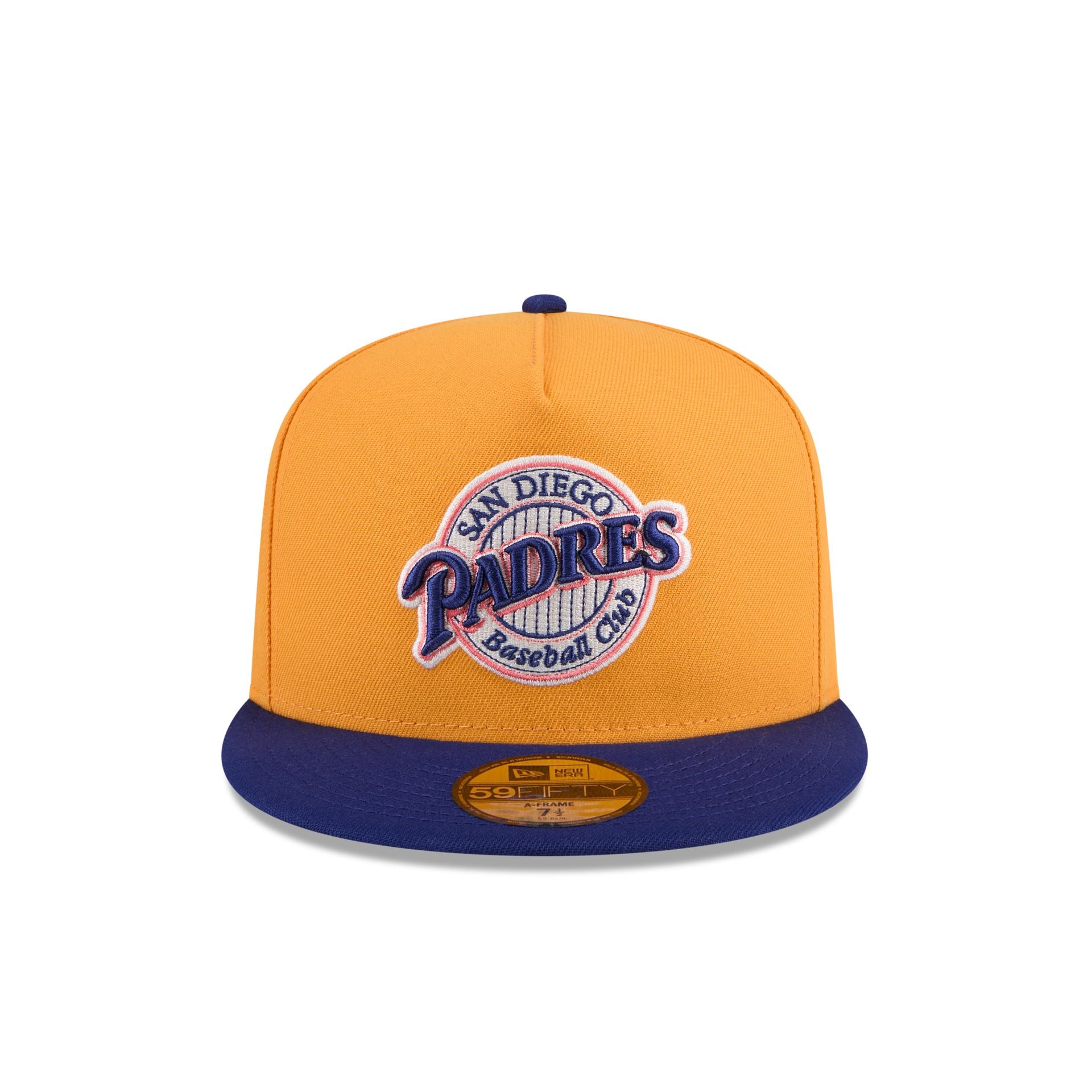 New Era Gold 59FIFTY A-Frame Fitted