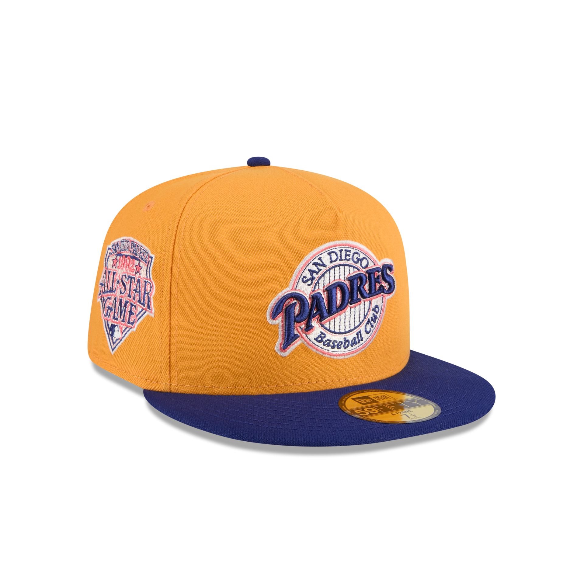 new era Gold 59FIFTY A-Frame Fitted