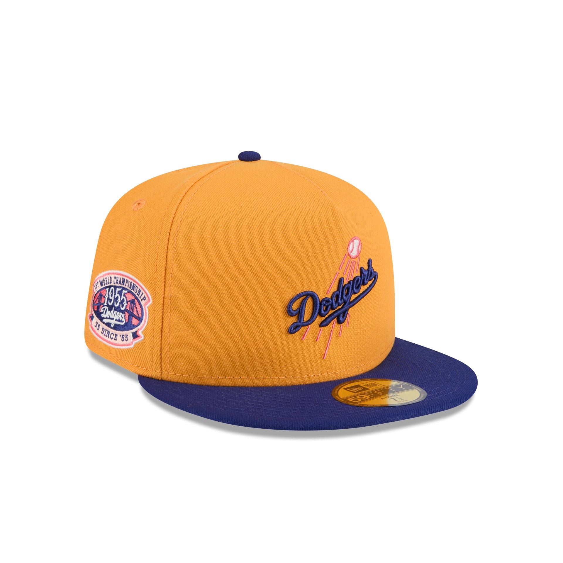 new era Gold 59FIFTY A-Frame Fitted