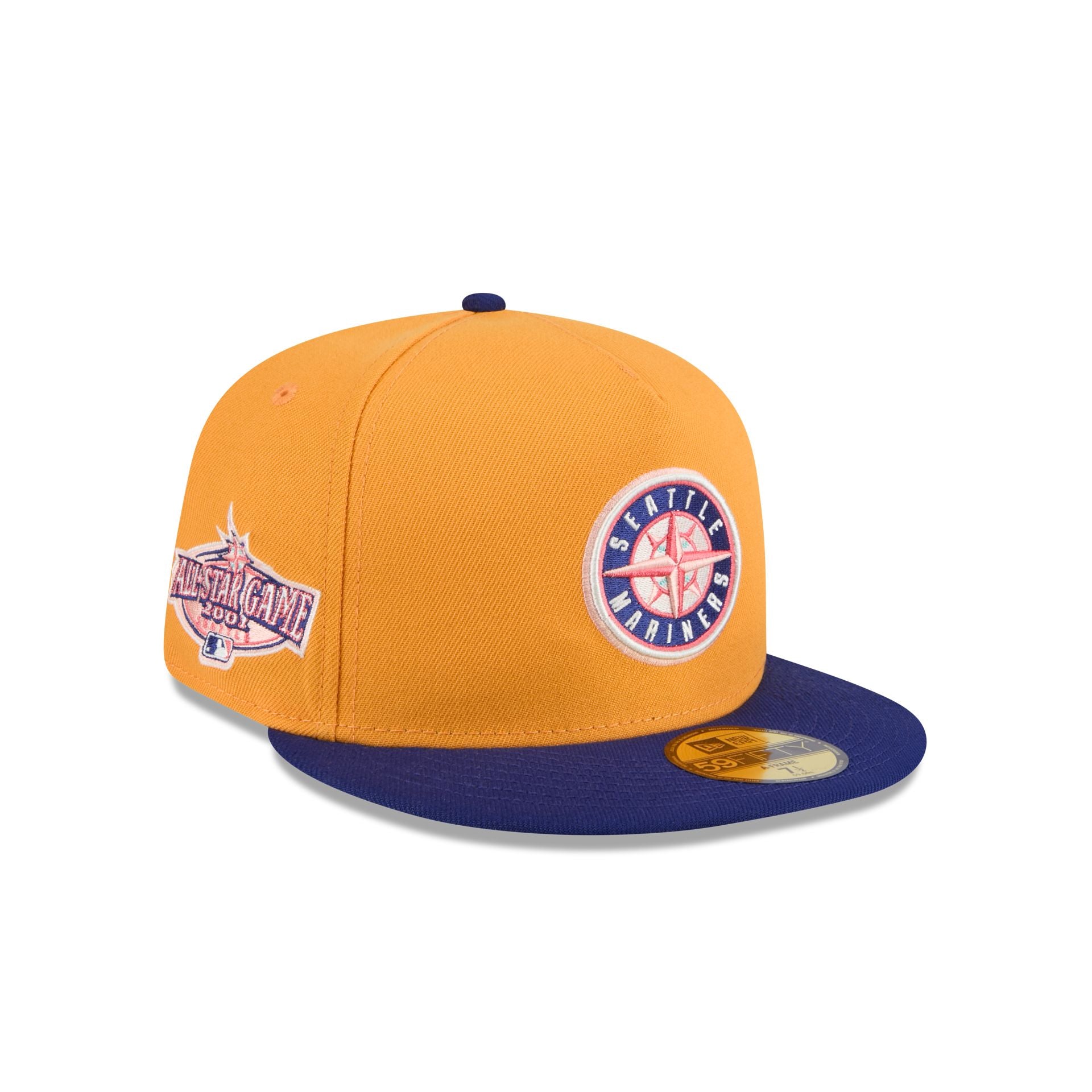 new era Gold 59FIFTY A-Frame Fitted