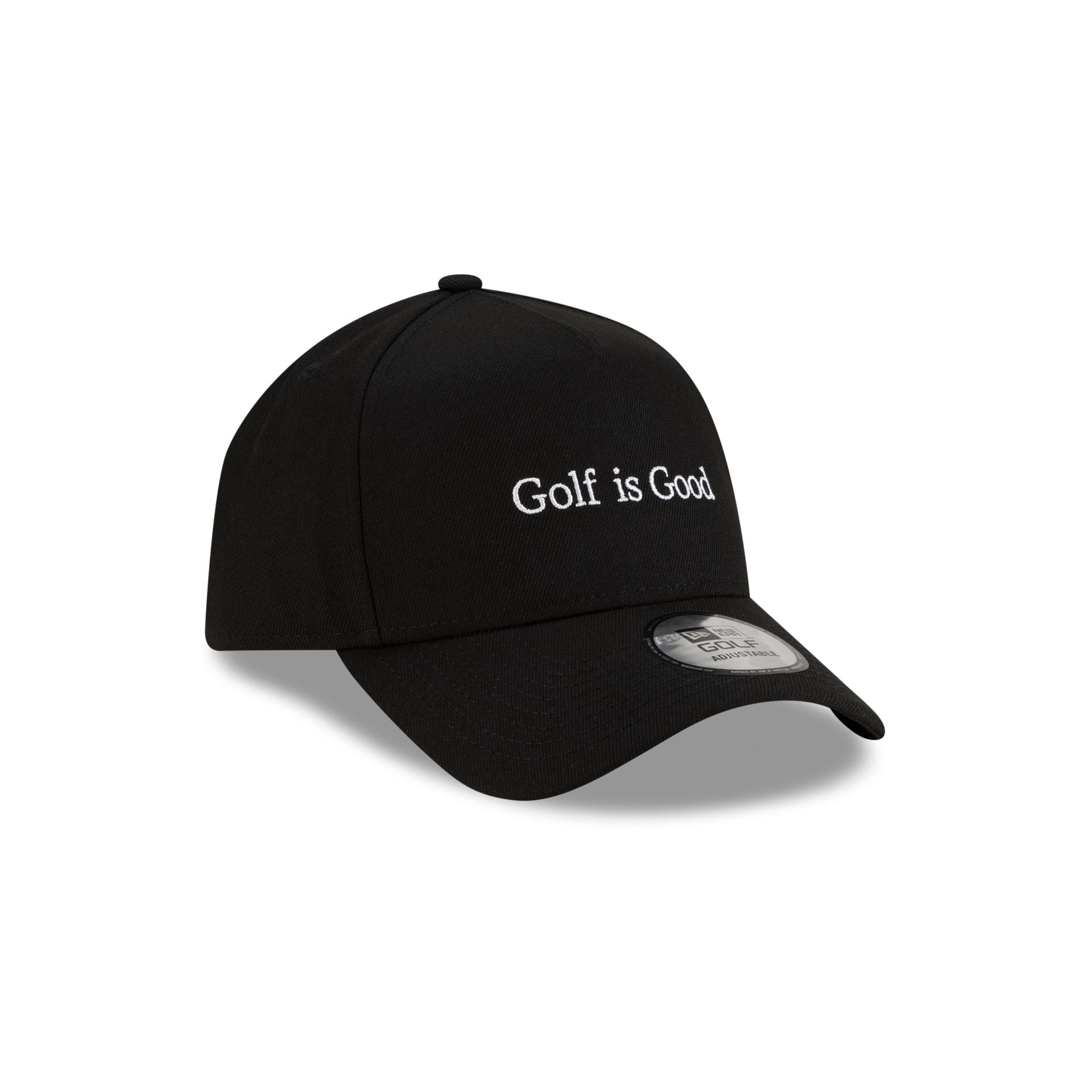New Era Golf Is Good Black 9FORTY A-Frame Snapback