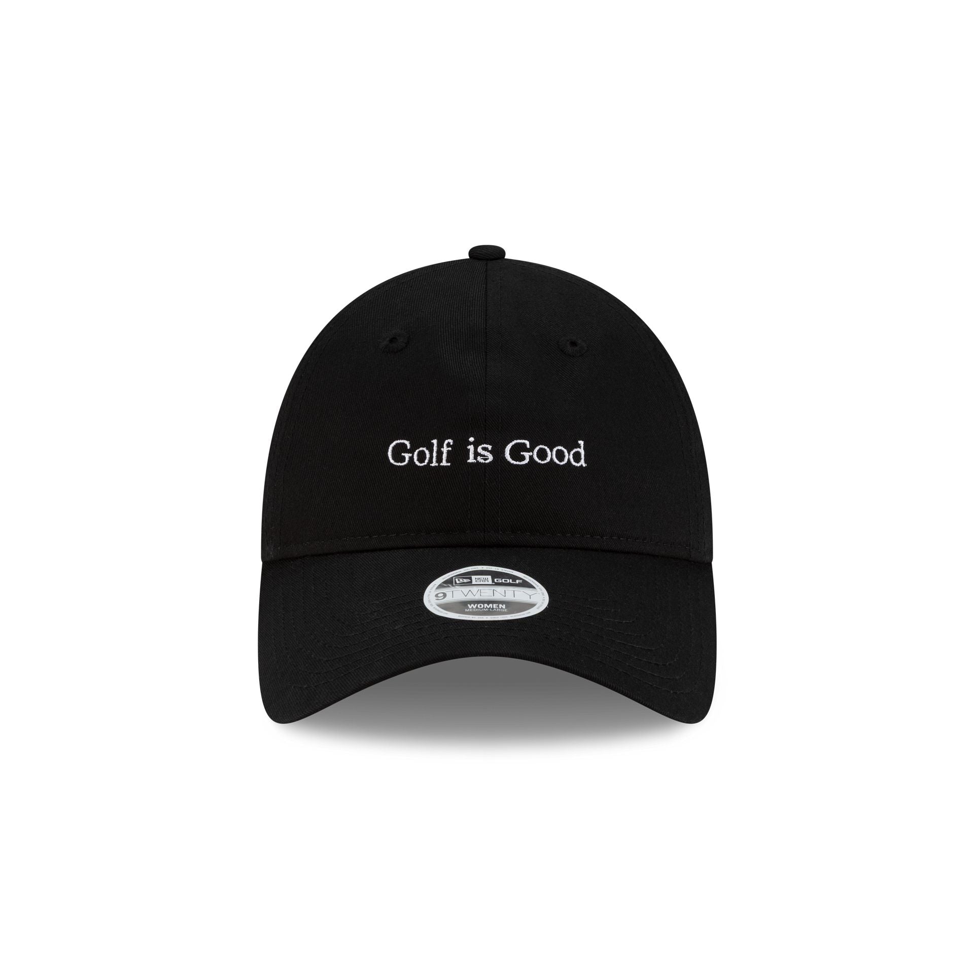 New Era Golf Is Good Black 9TWENTY Adjustable