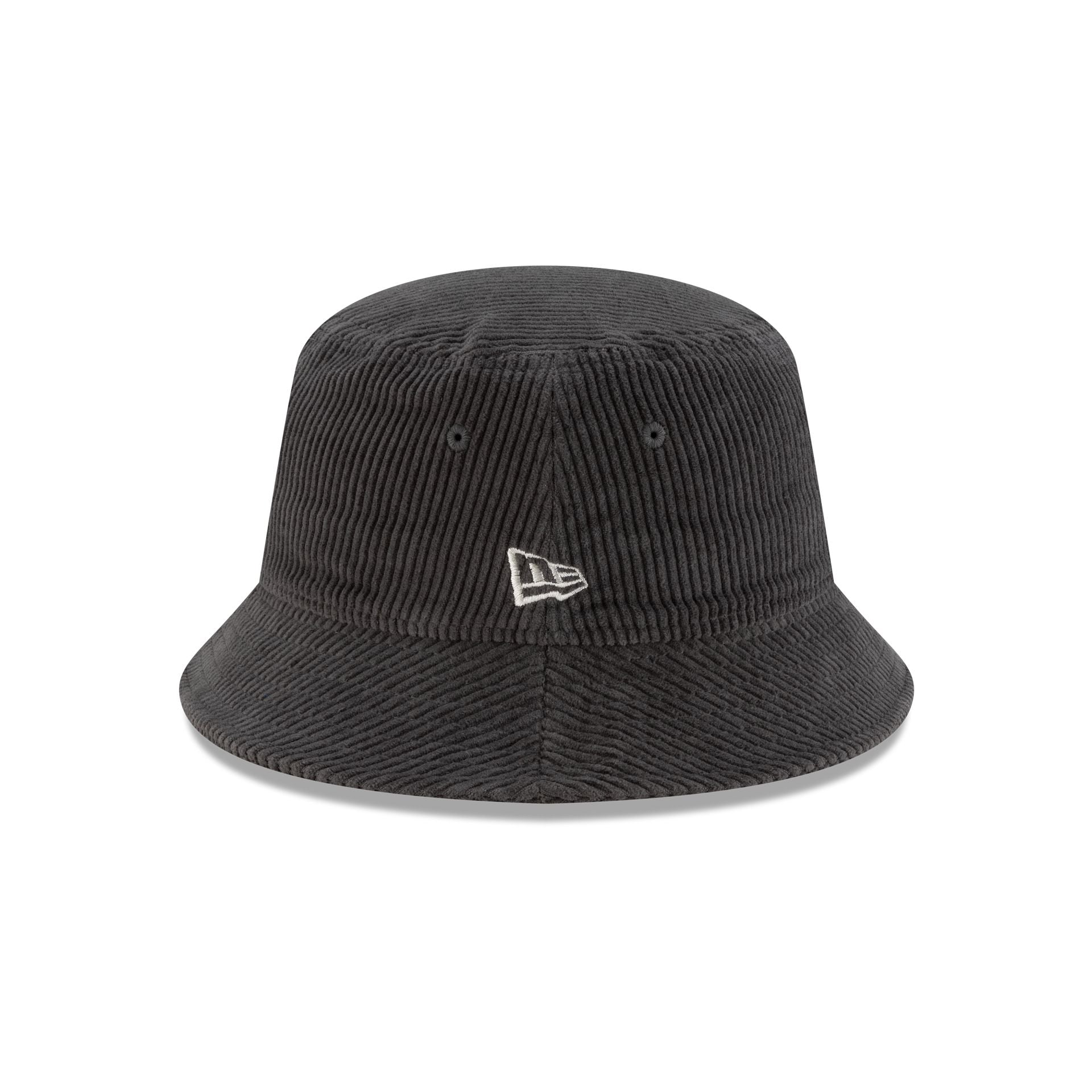 New Era Gray Corduroy Bucket Hat