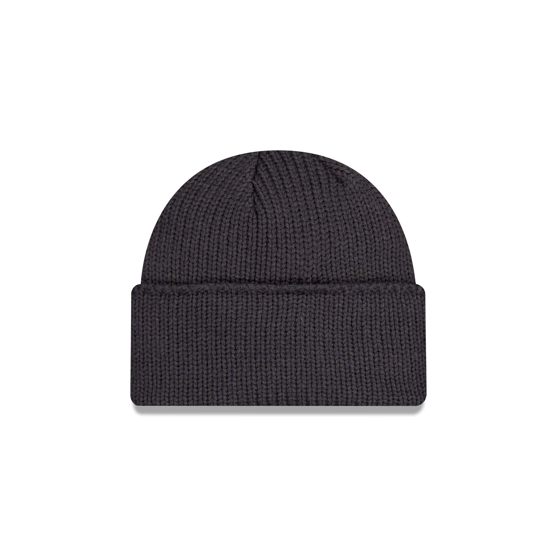 New Era Gray Wide Cuff Knit Beanie