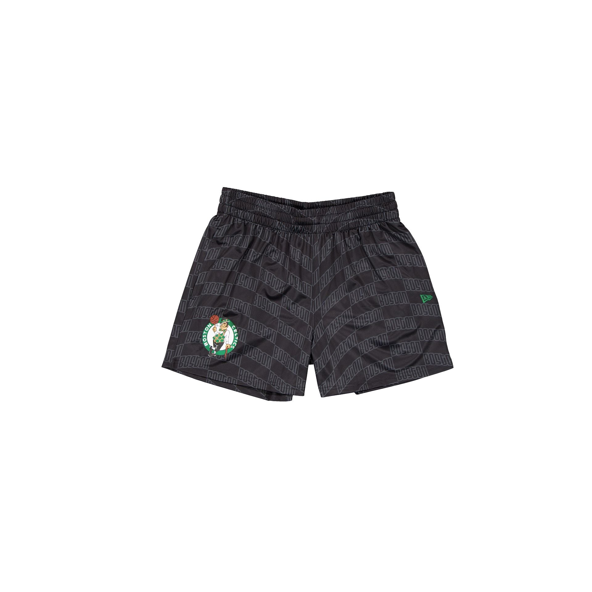 new era Green All-Over-Print Shorts