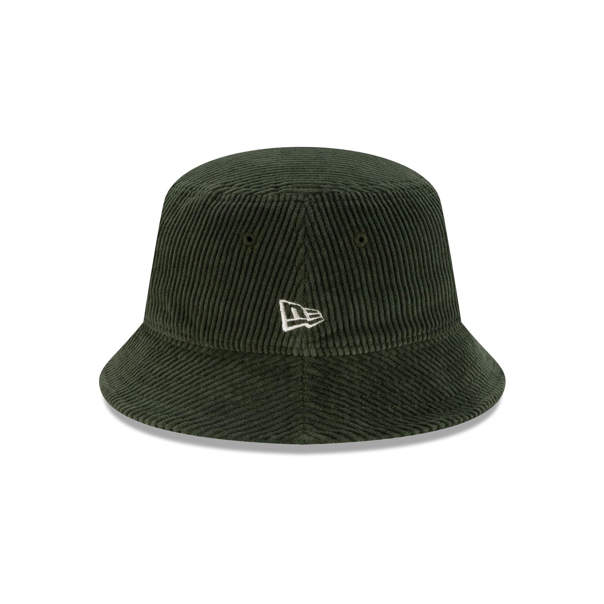 New Era Green Corduroy Bucket Hat