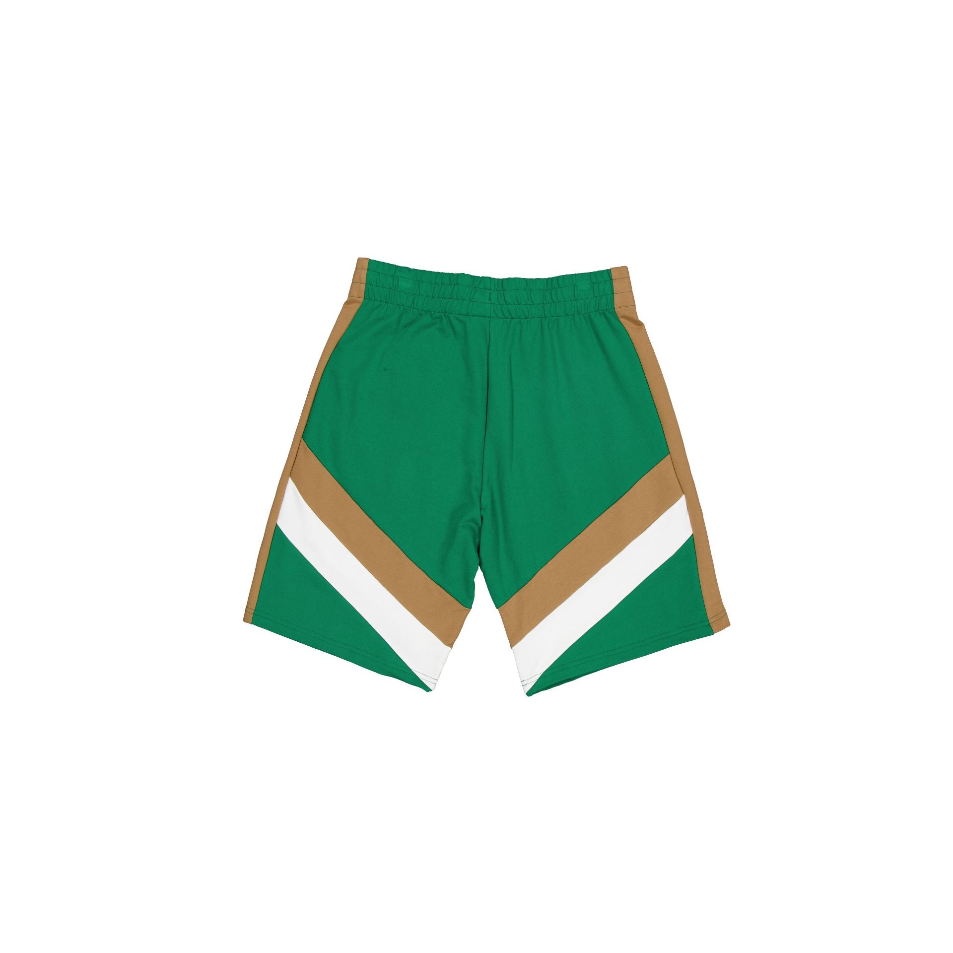 New Era Green Oversized Panel Shorts