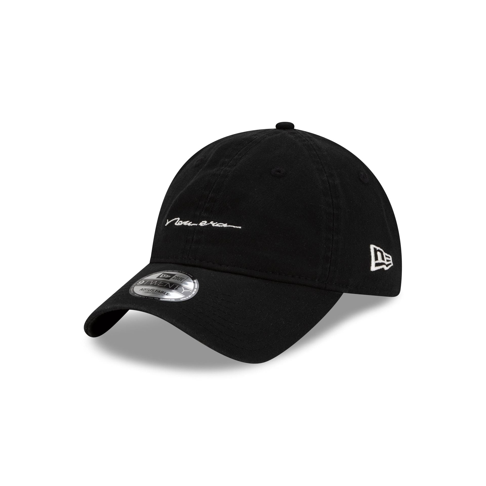 new era Handwritten Black 9TWENTY Adjustable