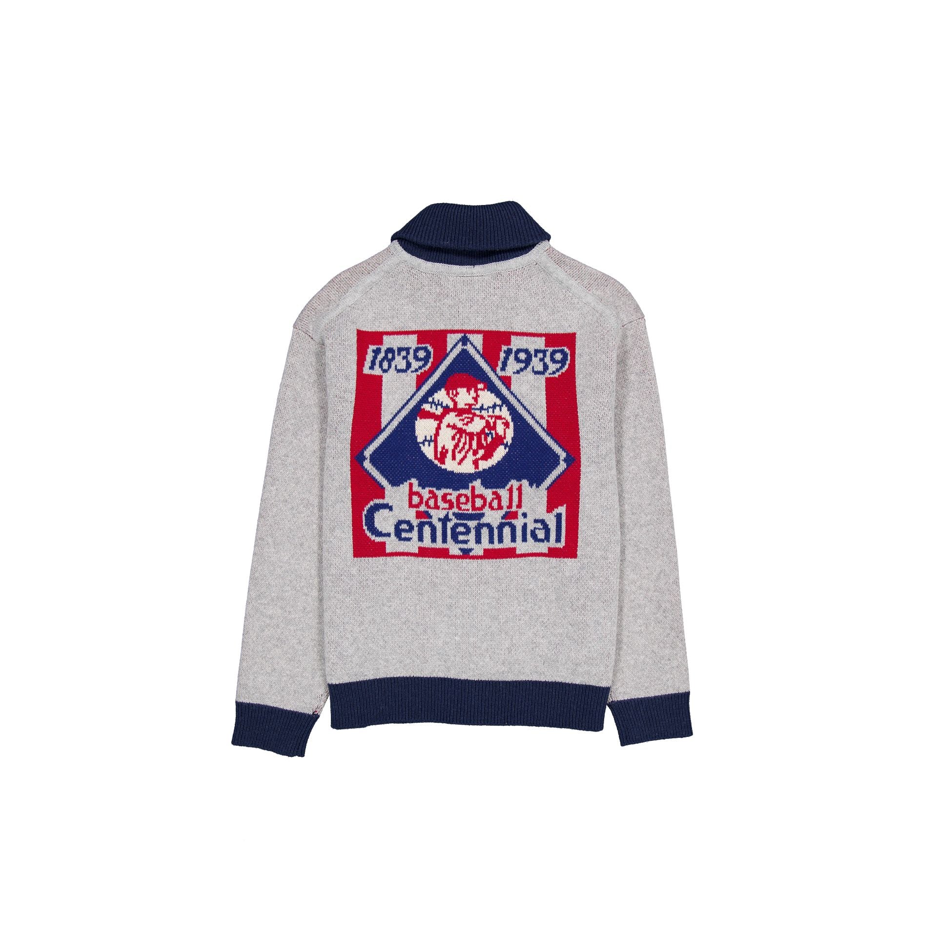 New Era Heather Gray Cowichan Cardigan