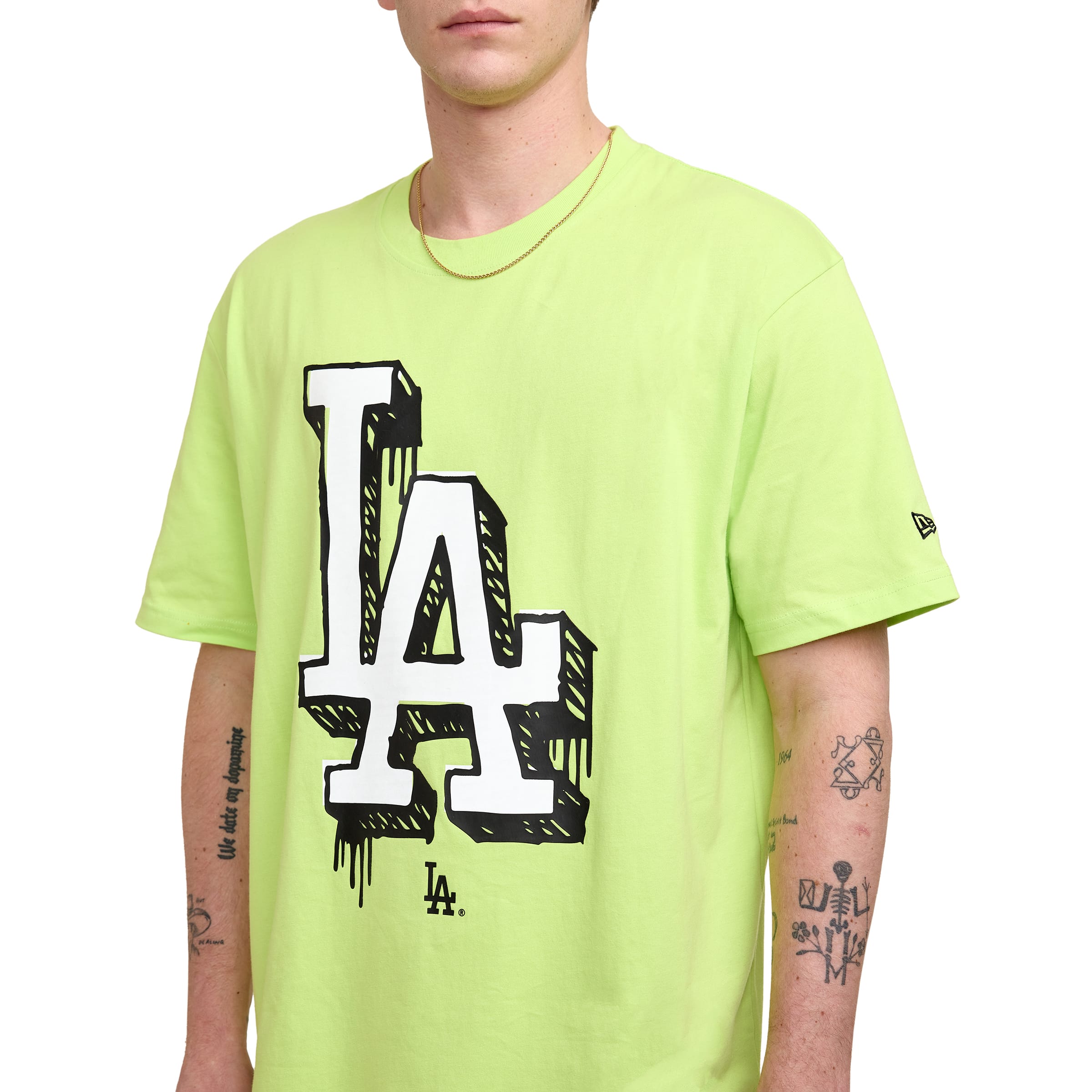 New Era Hi Vis Doodle T-Shirt