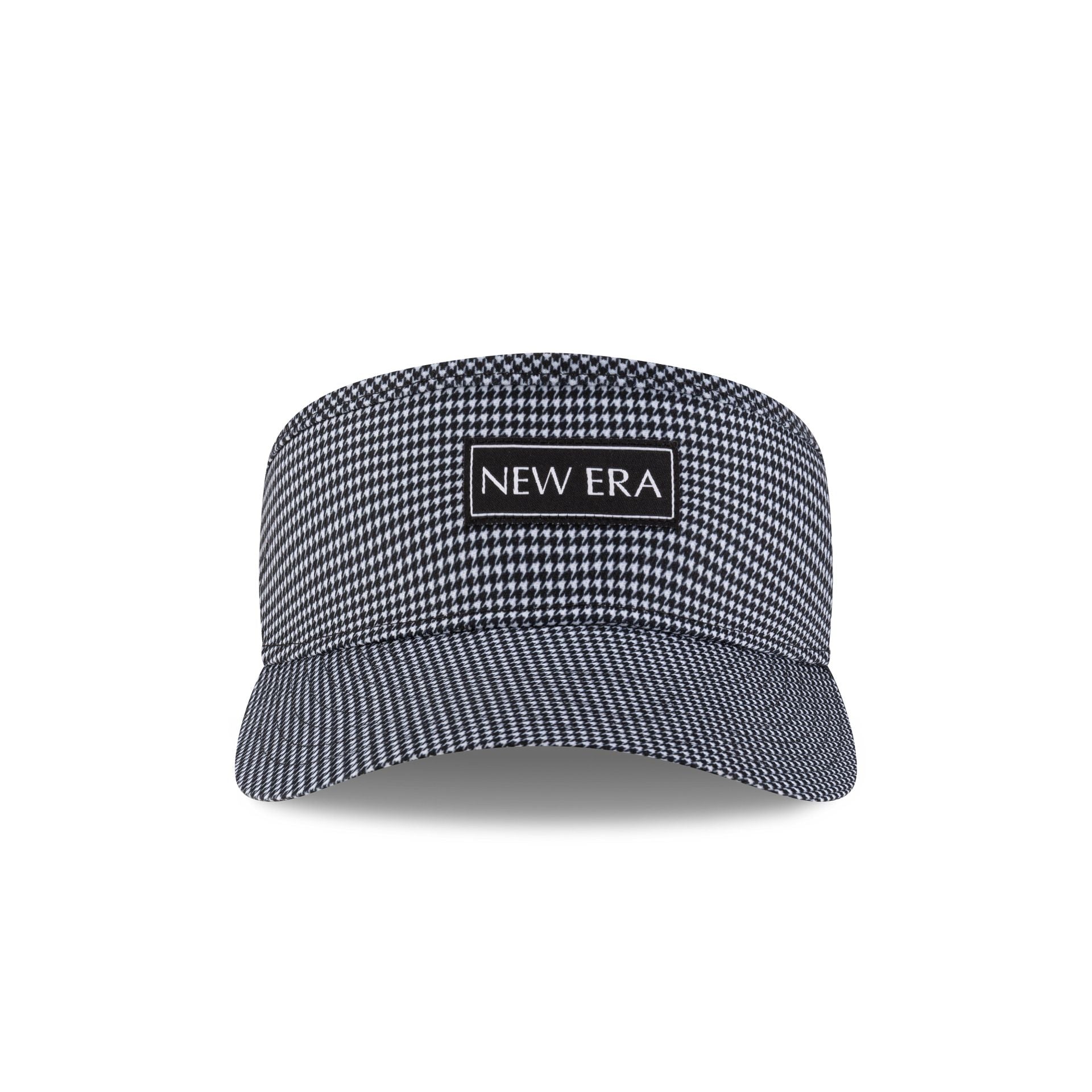 New Era Houndstooth Black Visor