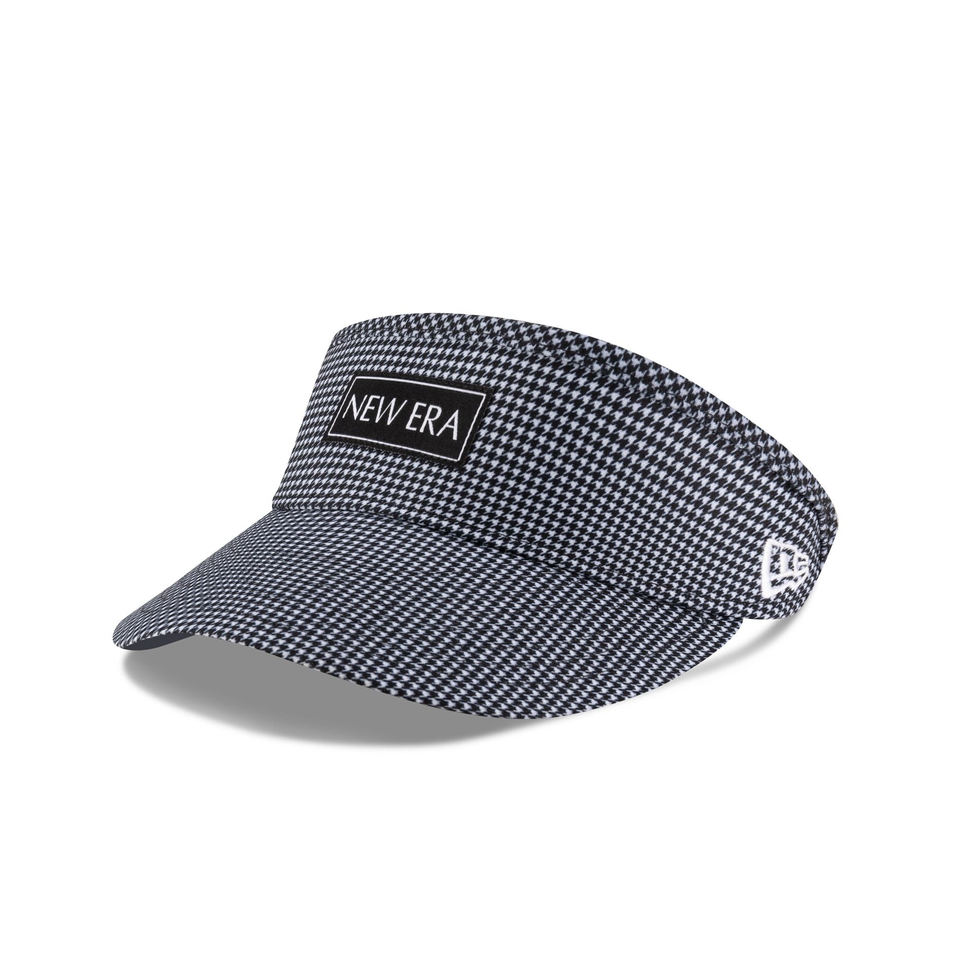 New Era Houndstooth Black Visor