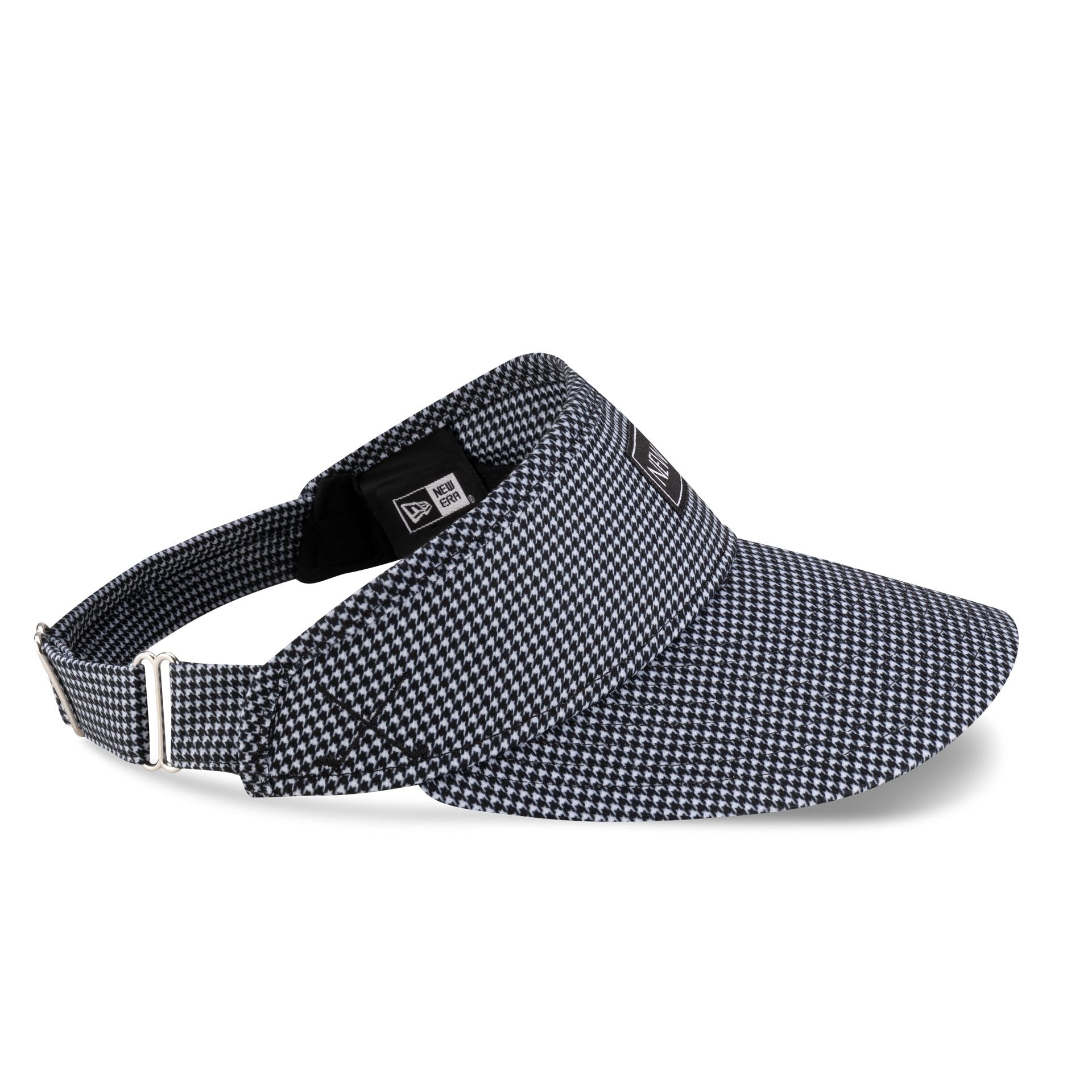 New Era Houndstooth Black Visor