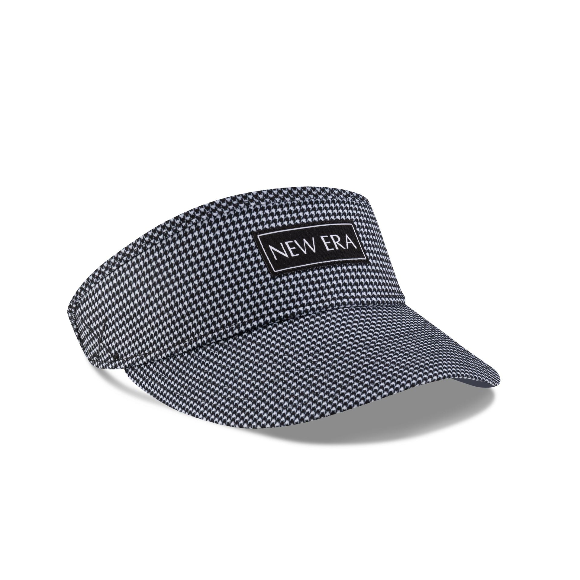 new era Houndstooth Black Visor