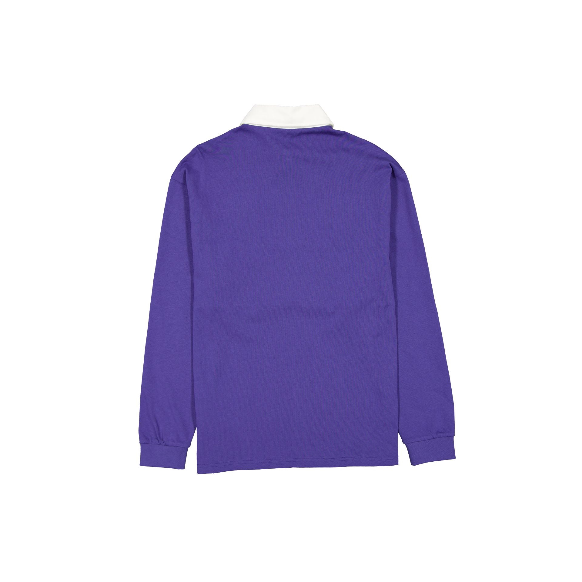 New Era Ink Purple Long Sleeve Rugby Shirt
