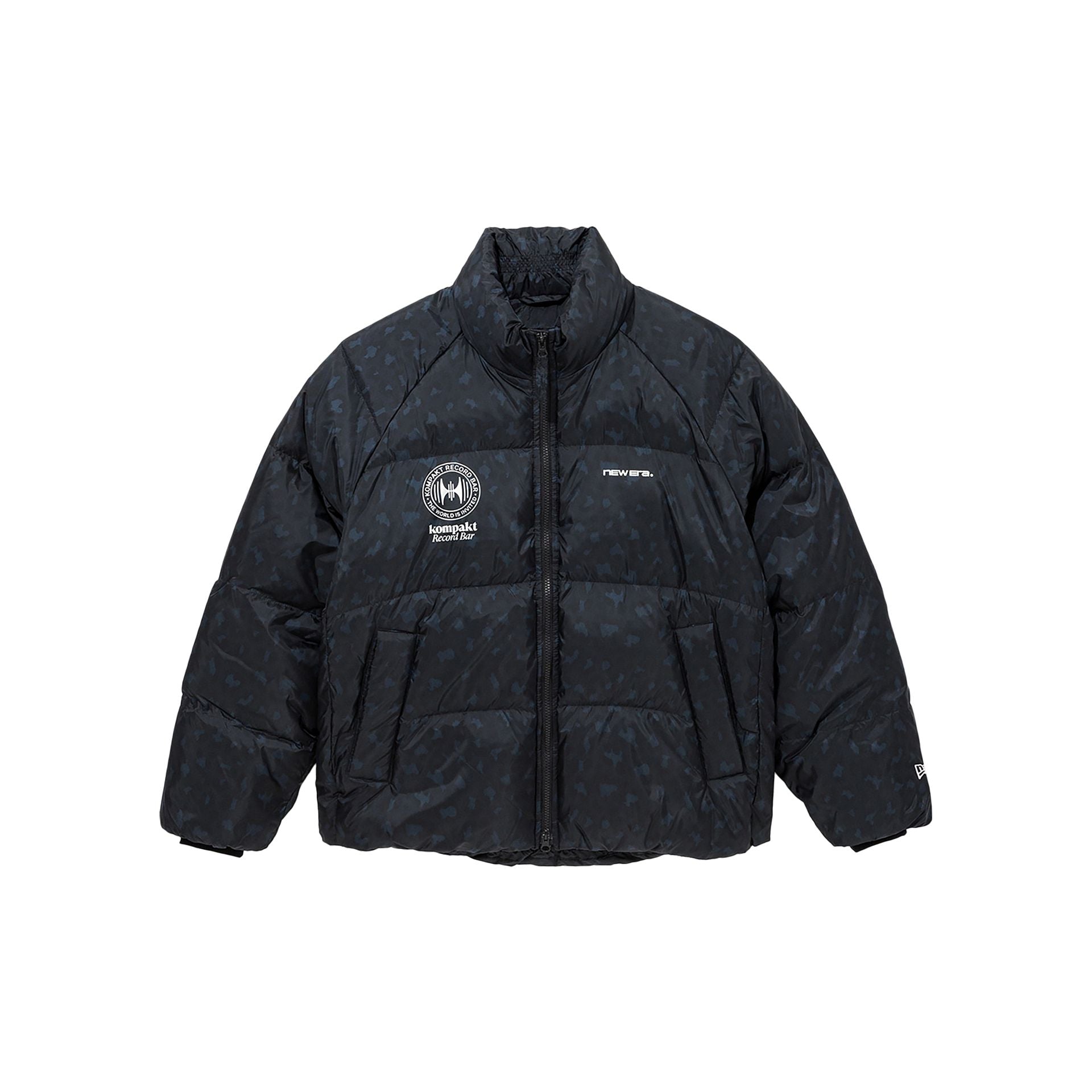 new era Kompakt Record Bar Puffer Jacket
