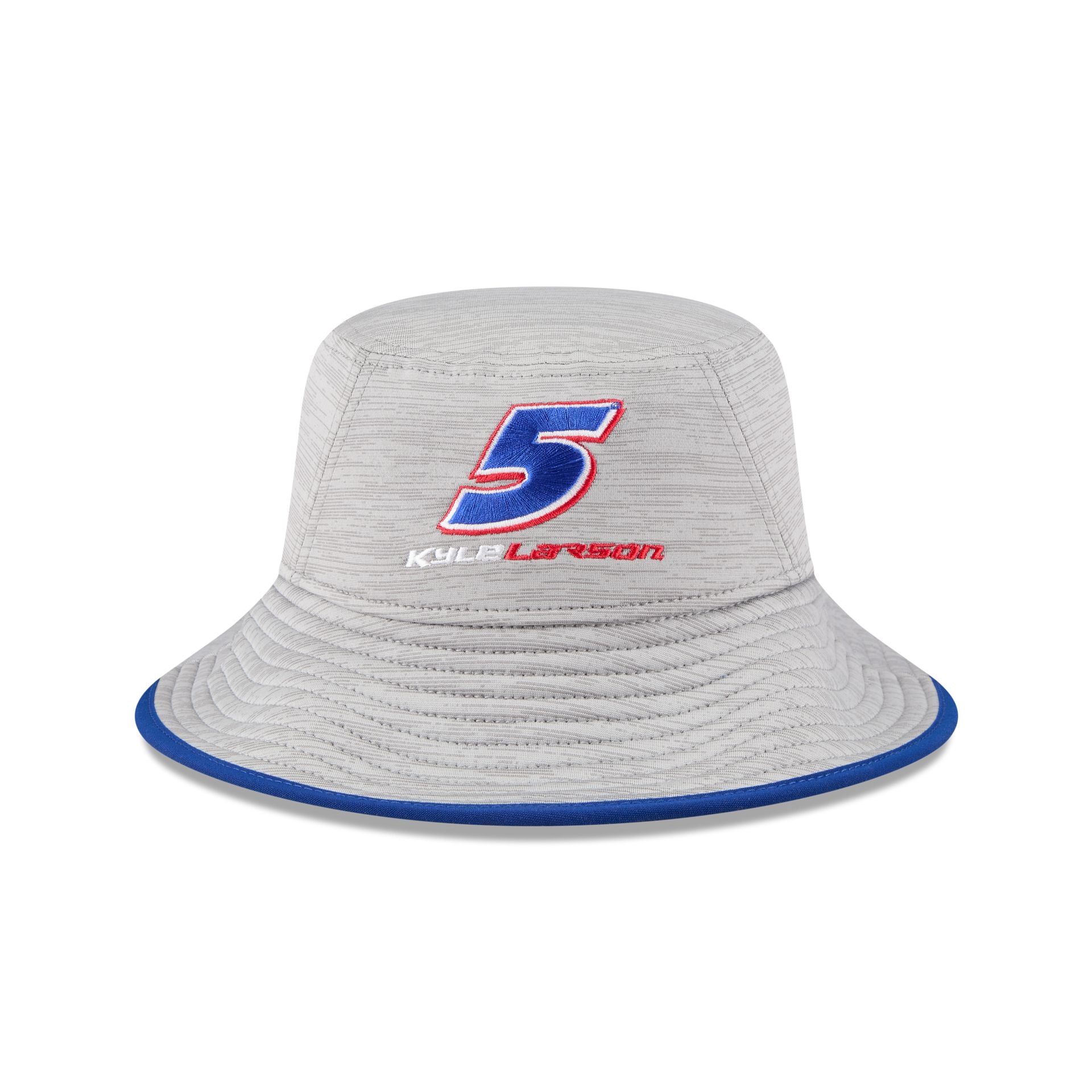 New Era Kyle Larson Heathered Stretch Bucket Hat