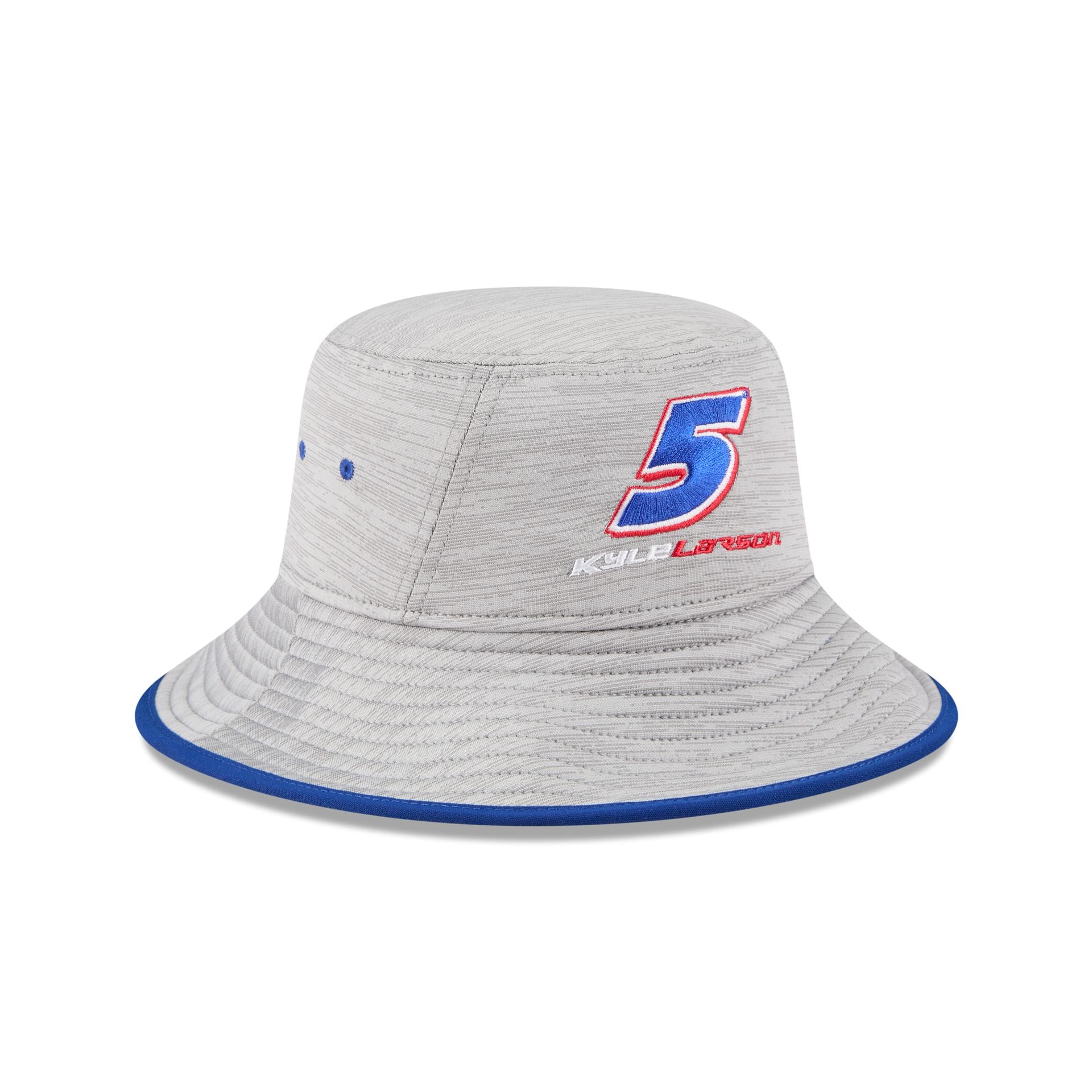 New Era Kyle Larson Heathered Stretch Bucket Hat