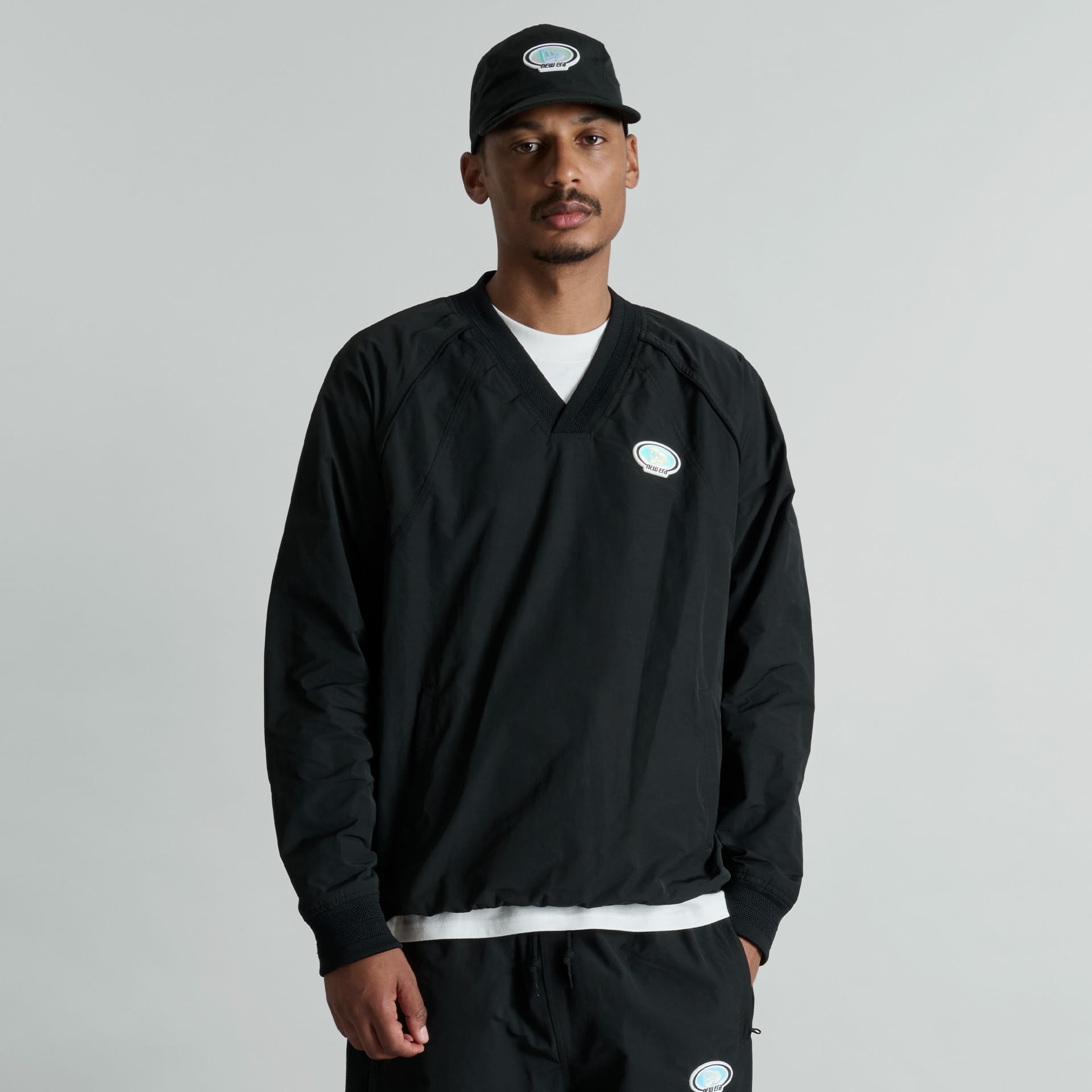 new era Larkin Track Pullover Jacket