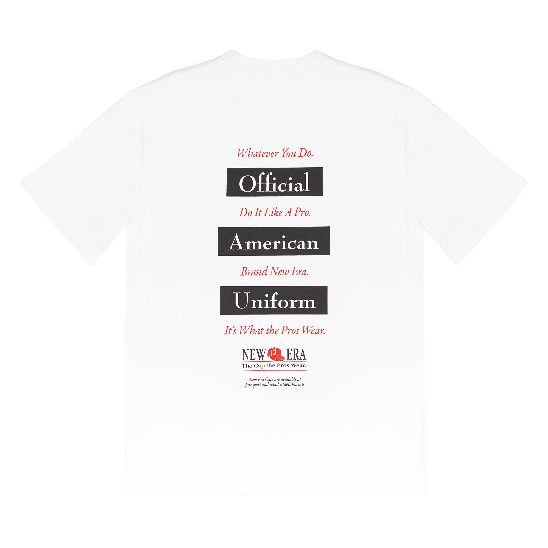 New Era Like A Pro Optic White T-Shirt