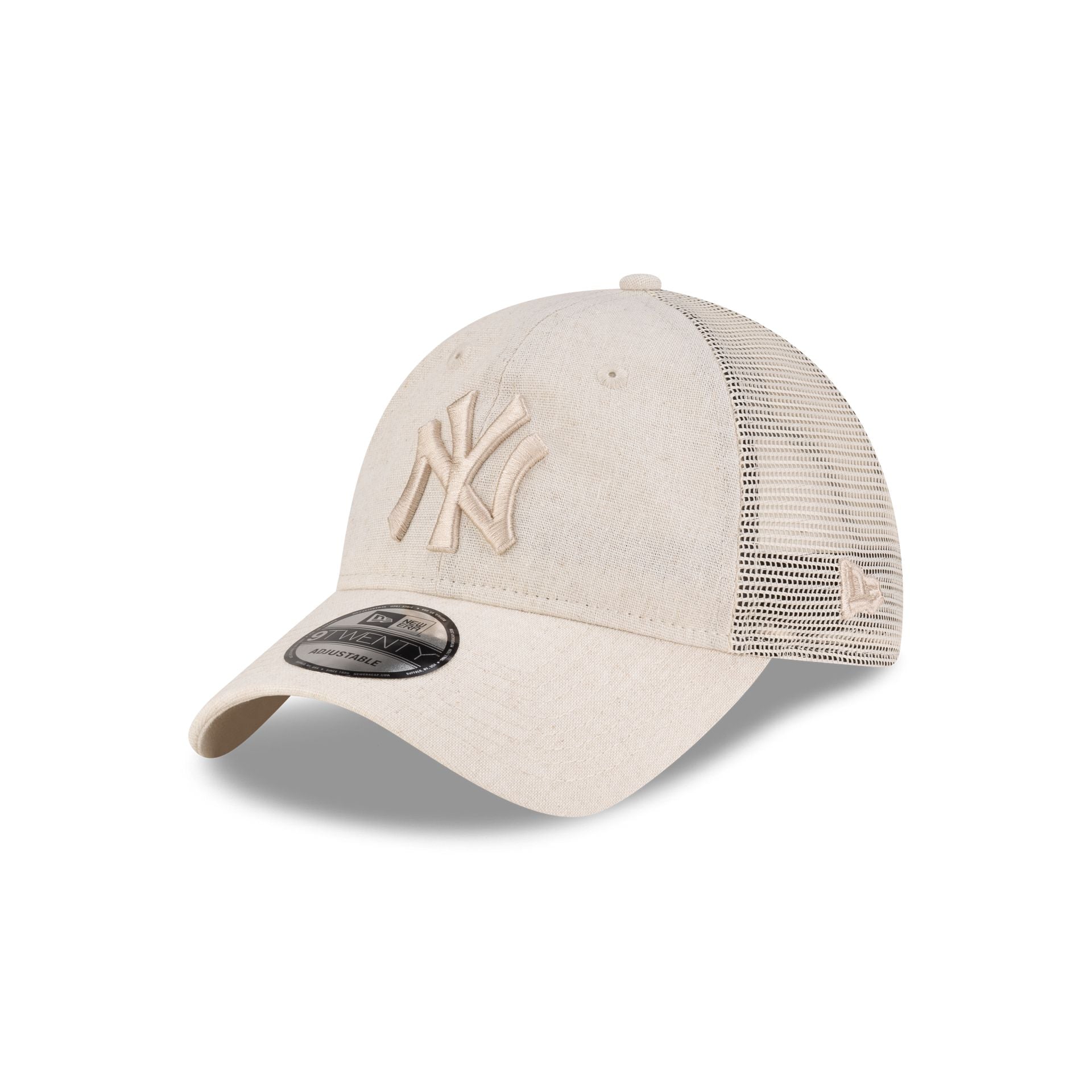new era Linen Cream 9TWENTY Trucker